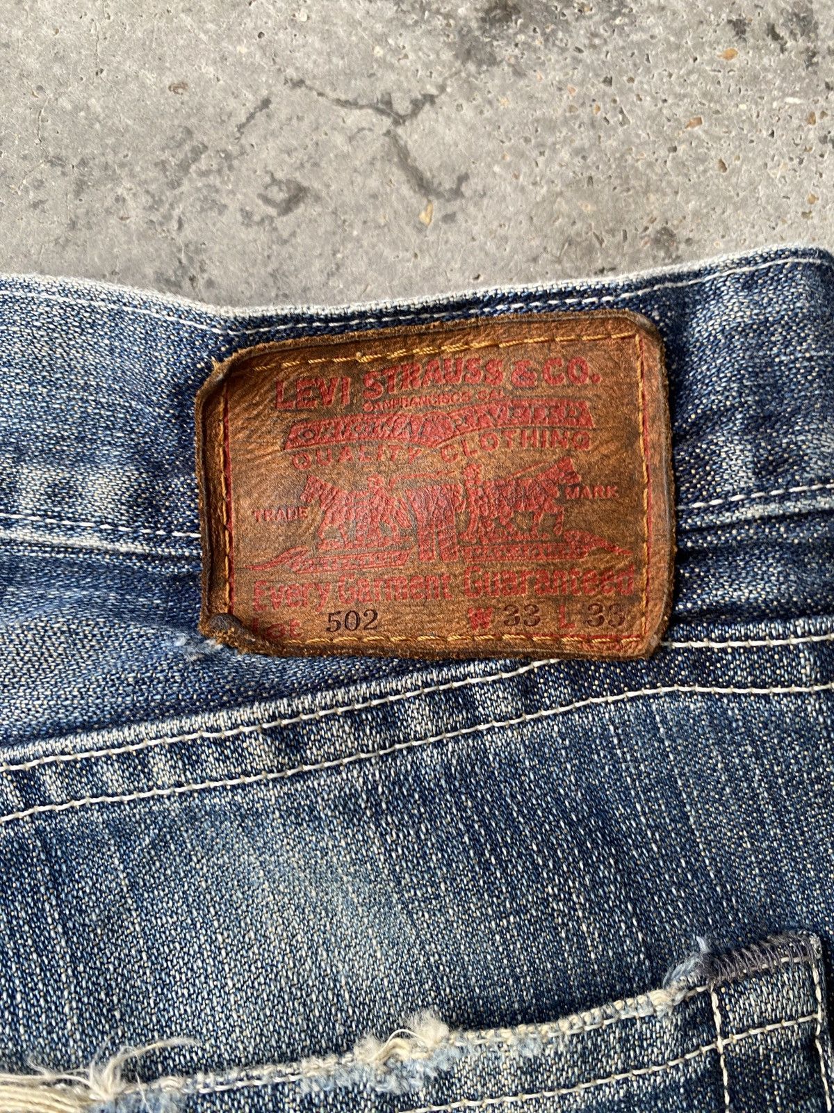 If Six Was Nine × Levi's Vintage Clothing vintage levis 502 denim pants Size US 33 - 5 Thumbnail
