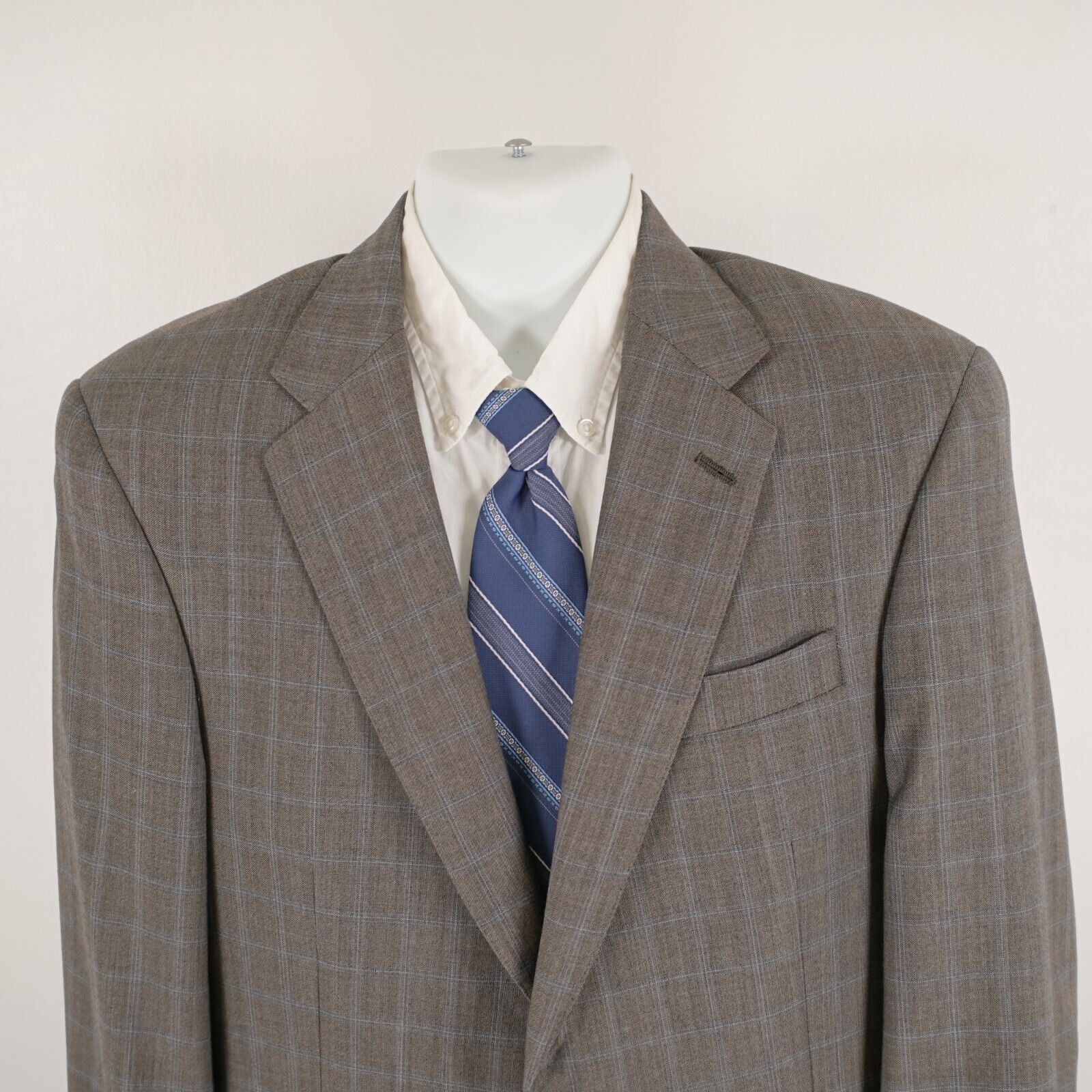 Hart Schaffner Marx Hart Schaffner Marx Gold Trumpeter Wool 2 Button 2 Piece Sui Size 40R - 4 Thumbnail
