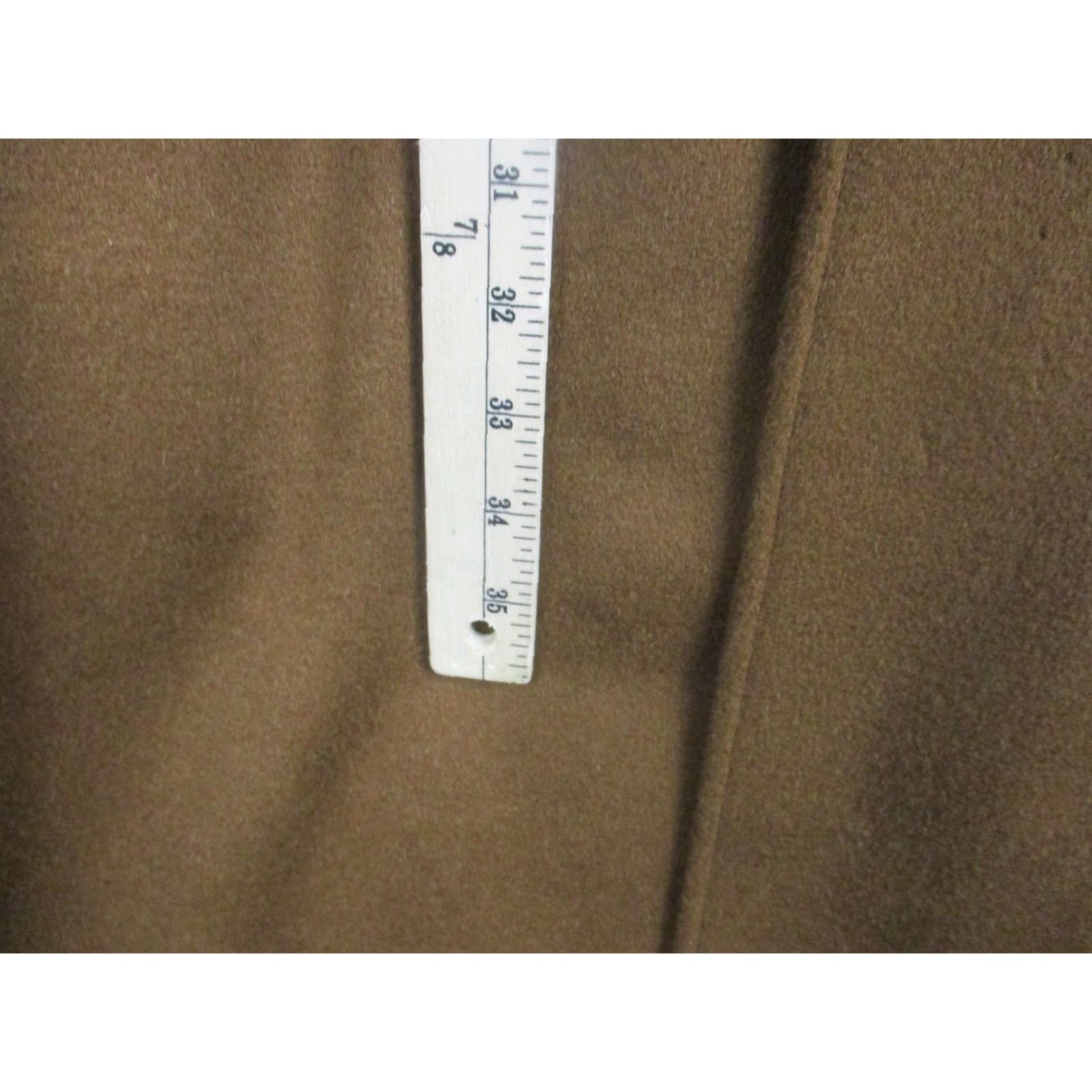 Vintage Riccardo Fazzi Overcoat Mens 44 Brown Wool Cashmere Blend Belted Long Coat Size US S / EU 44-46 / 1 - 7 Thumbnail