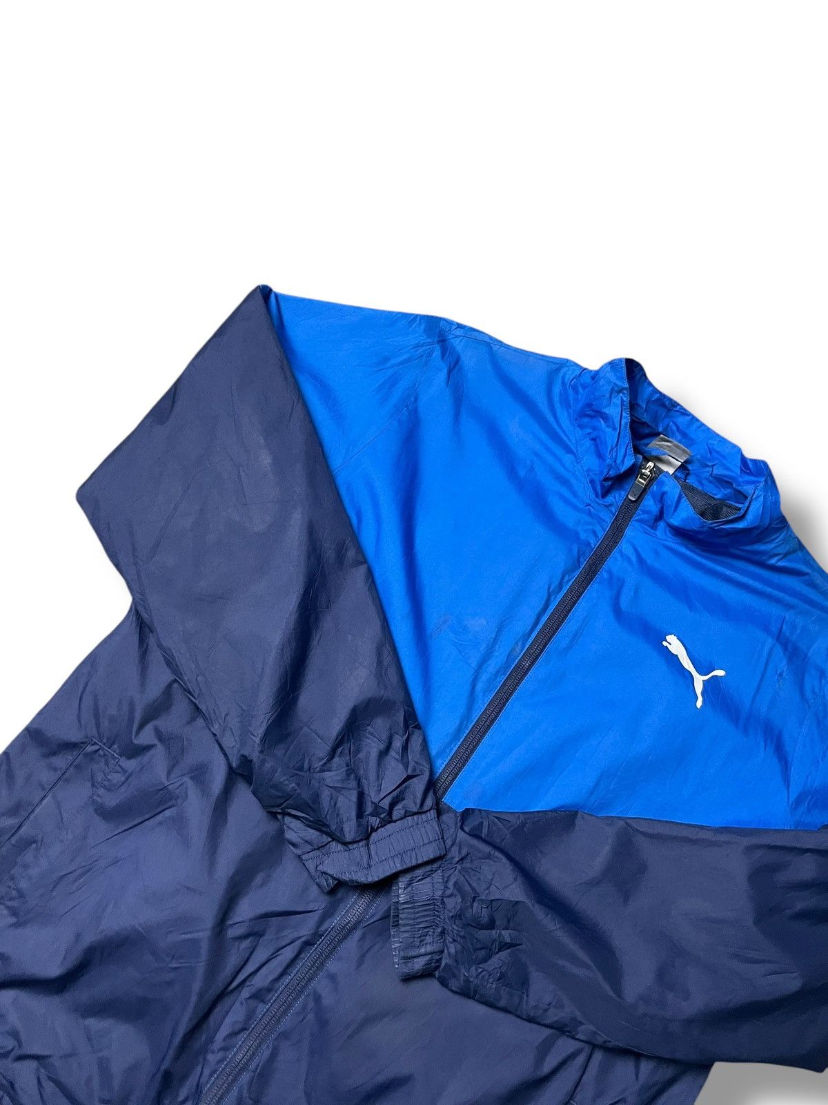 Puma × Vintage Puma Colour Block Windbreaker (60) Size US XXS / EU 40 - 7 Thumbnail