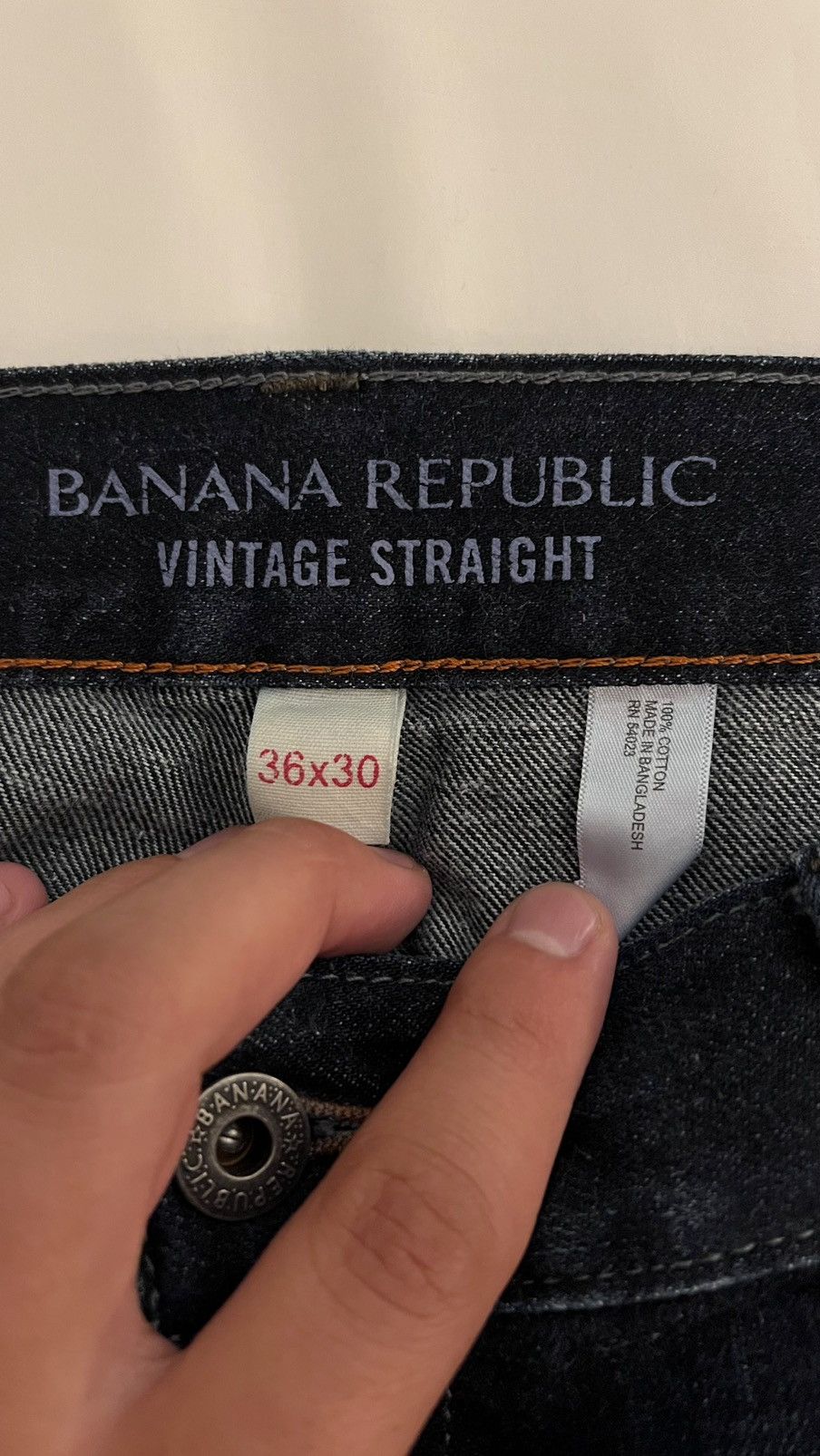 Banana Republic Banana Republic Jeans Size US 36 / EU 52 - 3 Thumbnail