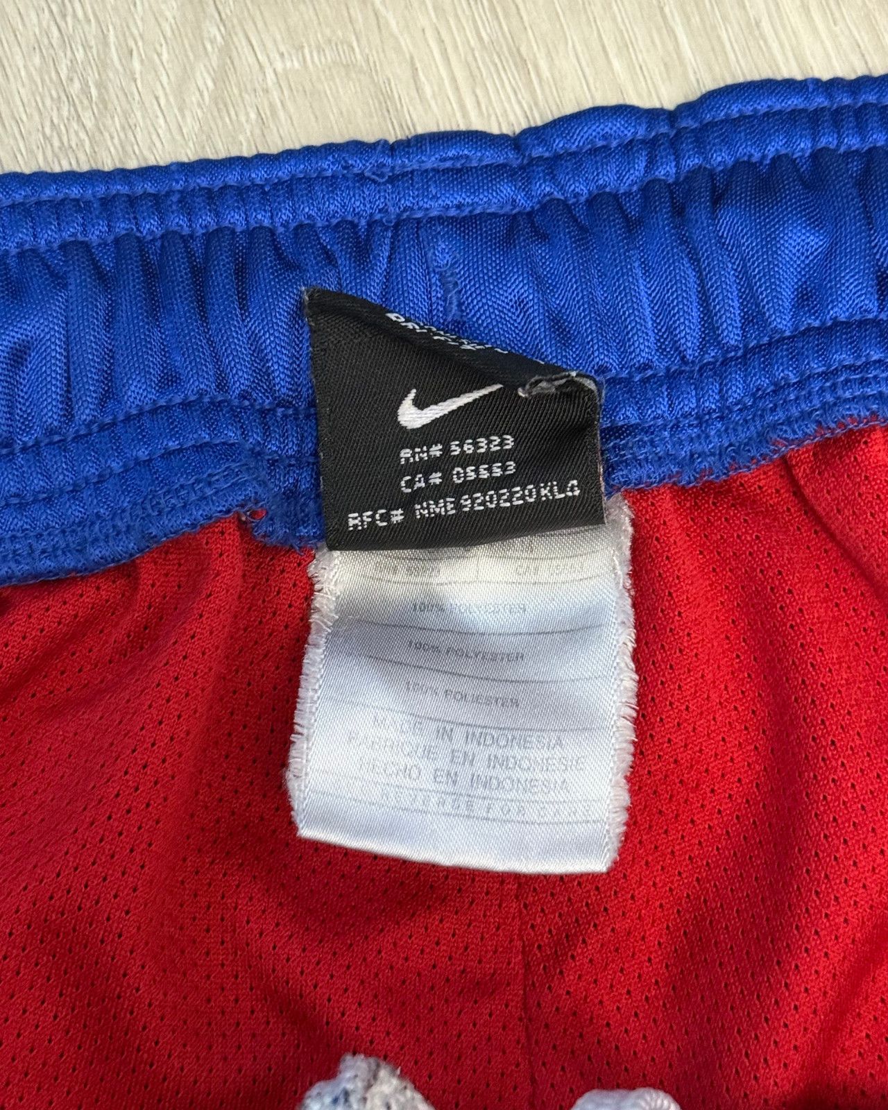 Nike × Vintage Vintage Nike Kansas University Jayhawks Basketball Shorts XL Size US 32 / EU 48 - 12 Thumbnail