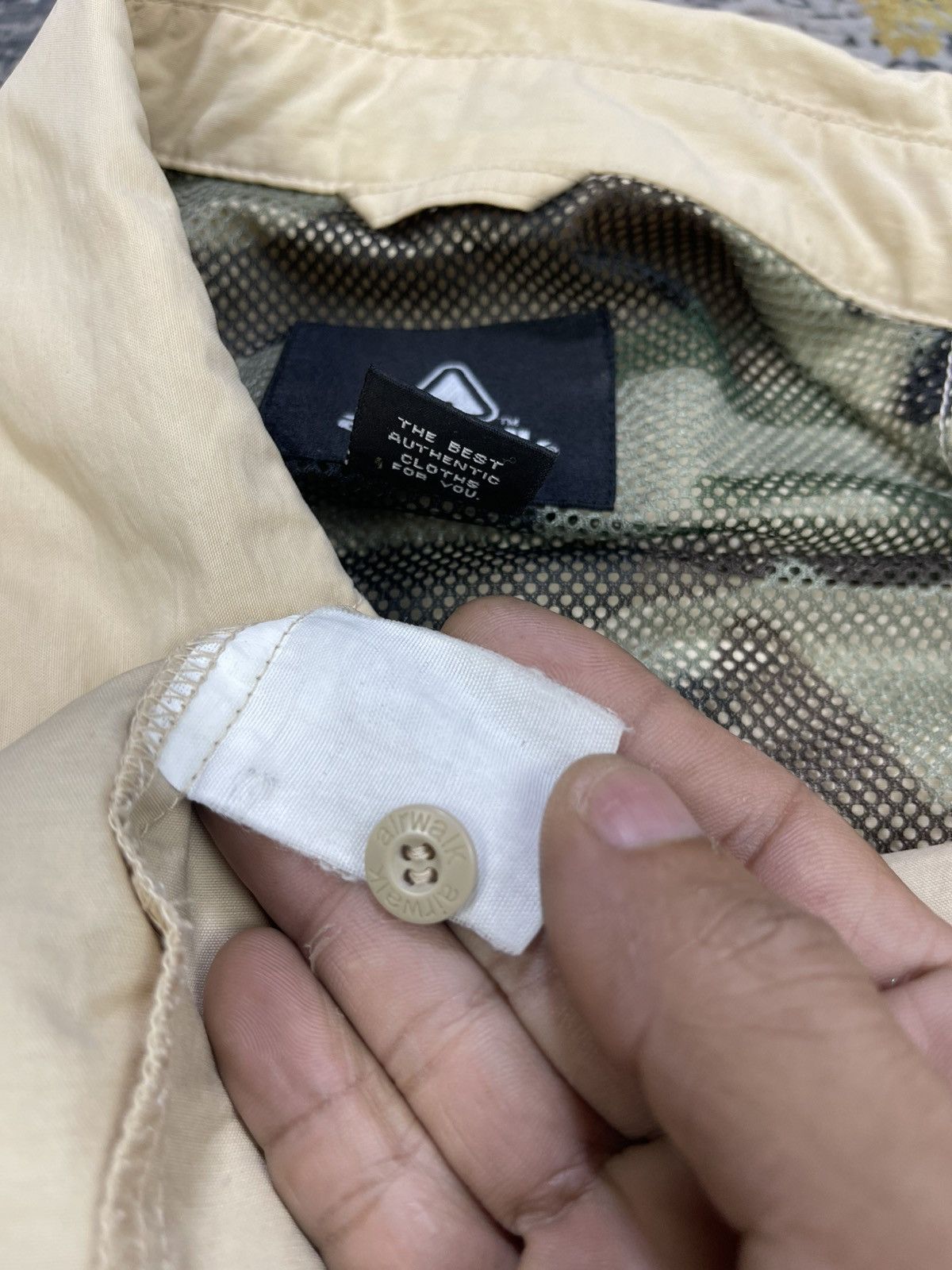 Airwalk Airwalk Multi Pocket Camo Trim Cargo Shirt Size US M / EU 48-50 / 2 - 14 Thumbnail