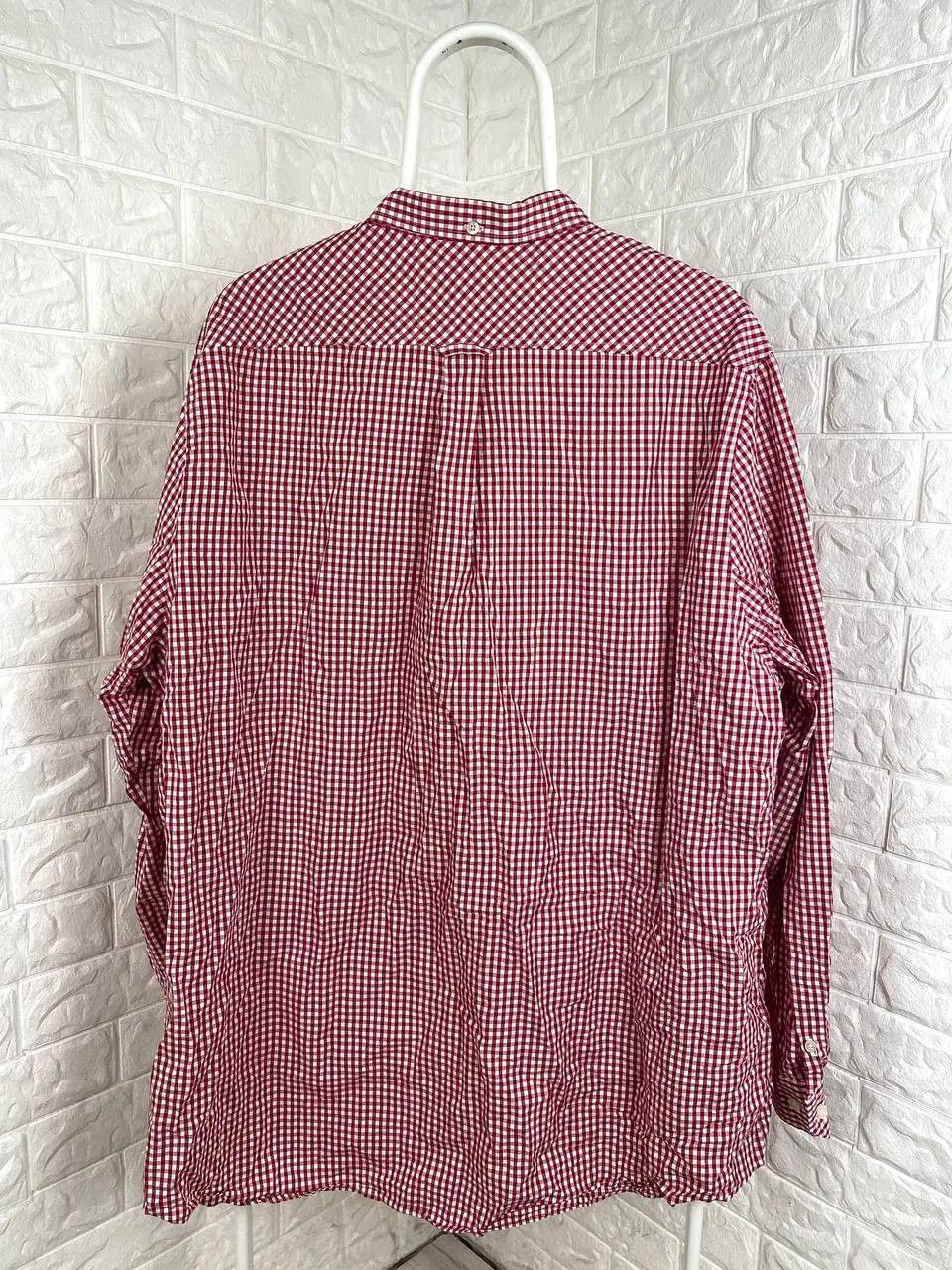Ben Sherman Vintage Ben Sherman Red Gingham Check Long Sleeve Shirt Size US XL / EU 56 / 4 - 4 Thumbnail