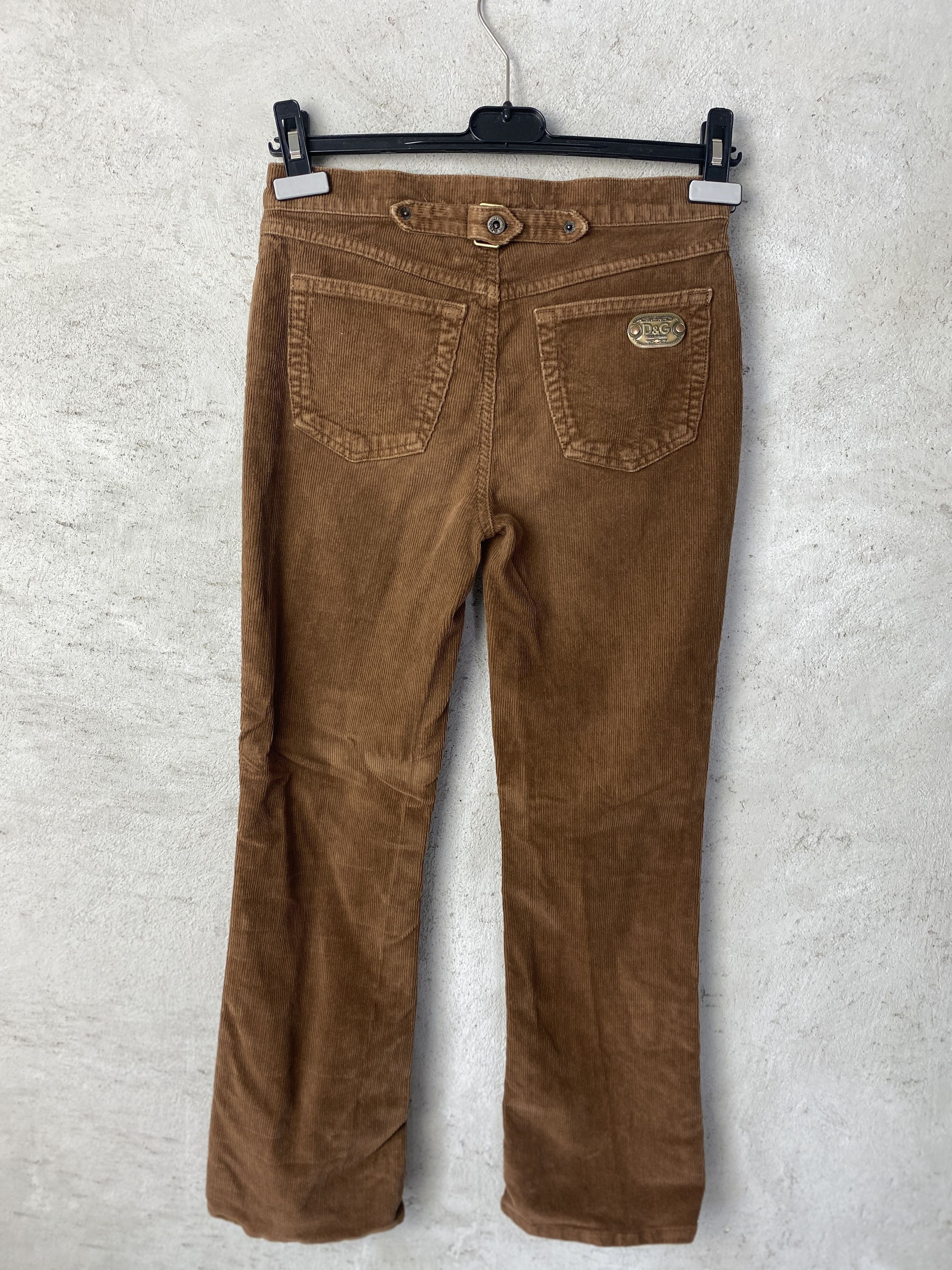 Dolce & Gabbana Dolce & Gabbana vintage corduroy pants y2k Size 27" / US 4 / IT 40 - 5 Thumbnail