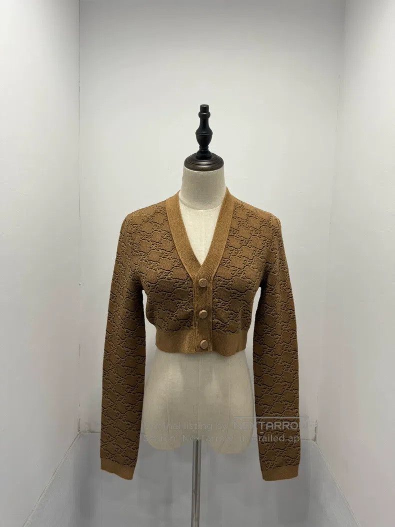 Fendi Fendi FF Printed Knit Cardigan Size XS / US 0-2 / IT 36-38 - 1 Thumbnail