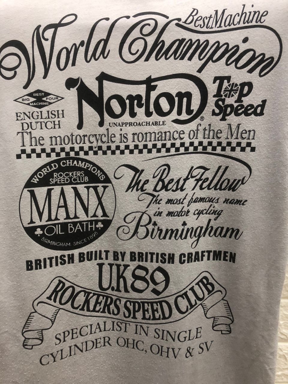 Norton vintage norton motorcycle tee punk Size US M / EU 48-50 / 2 - 8 Thumbnail