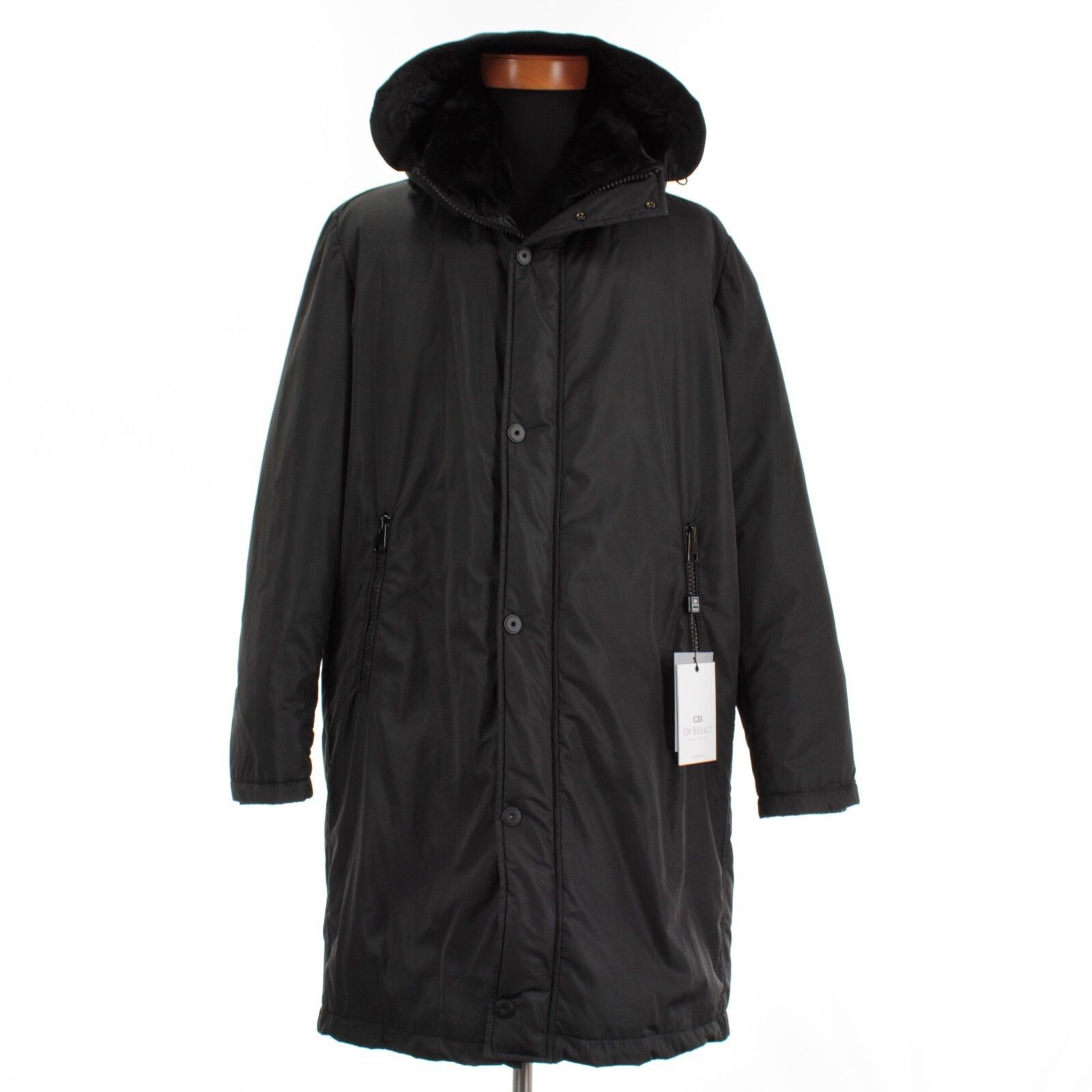 Other Di Bello Coat Size XL US In Black Polyester Size US XL / EU 56 / 4 - 1 Thumbnail