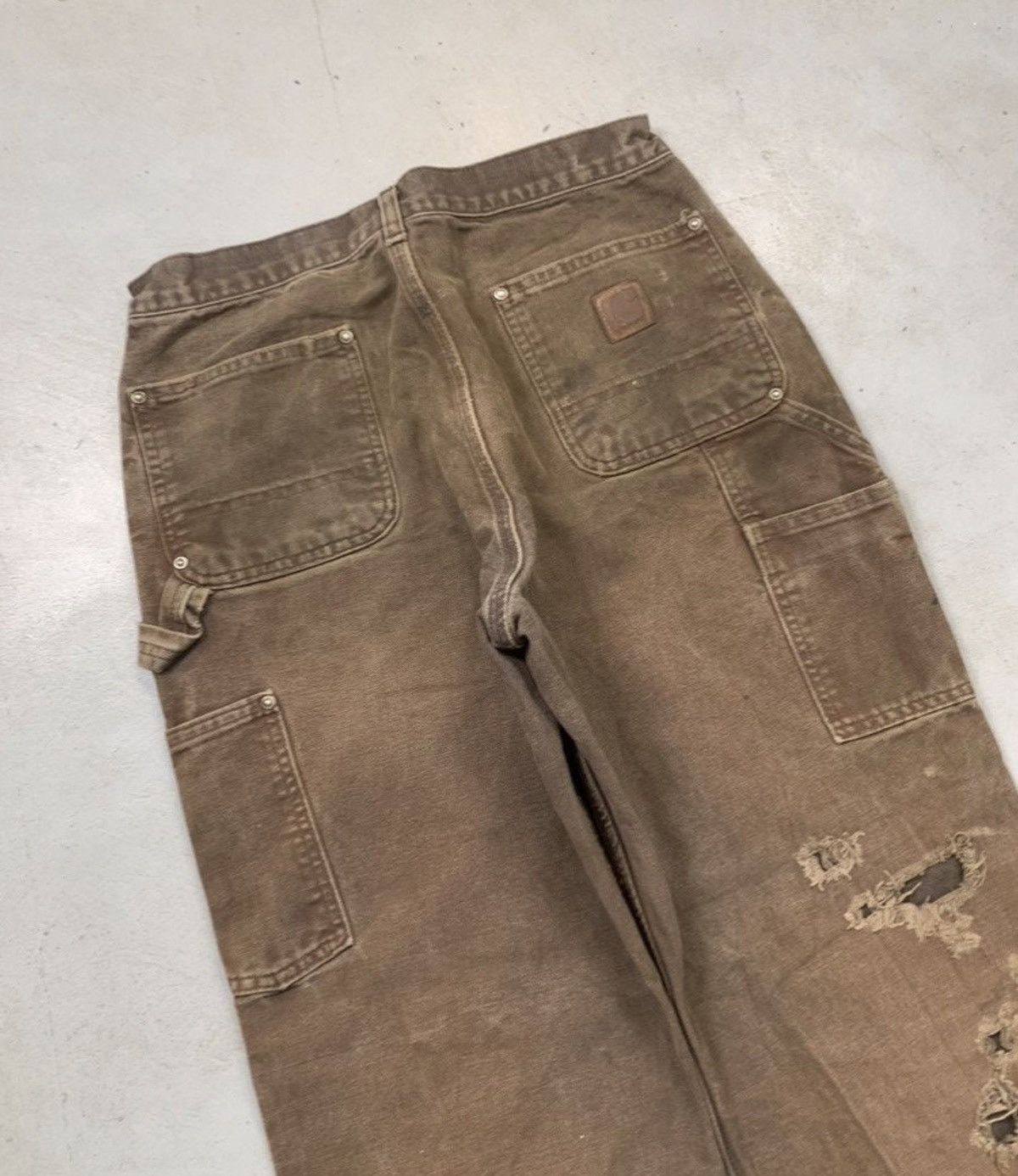 Carhartt Vintage carhartt b136 dkb double knee denim Size US 30 / EU 46 - 9 Thumbnail