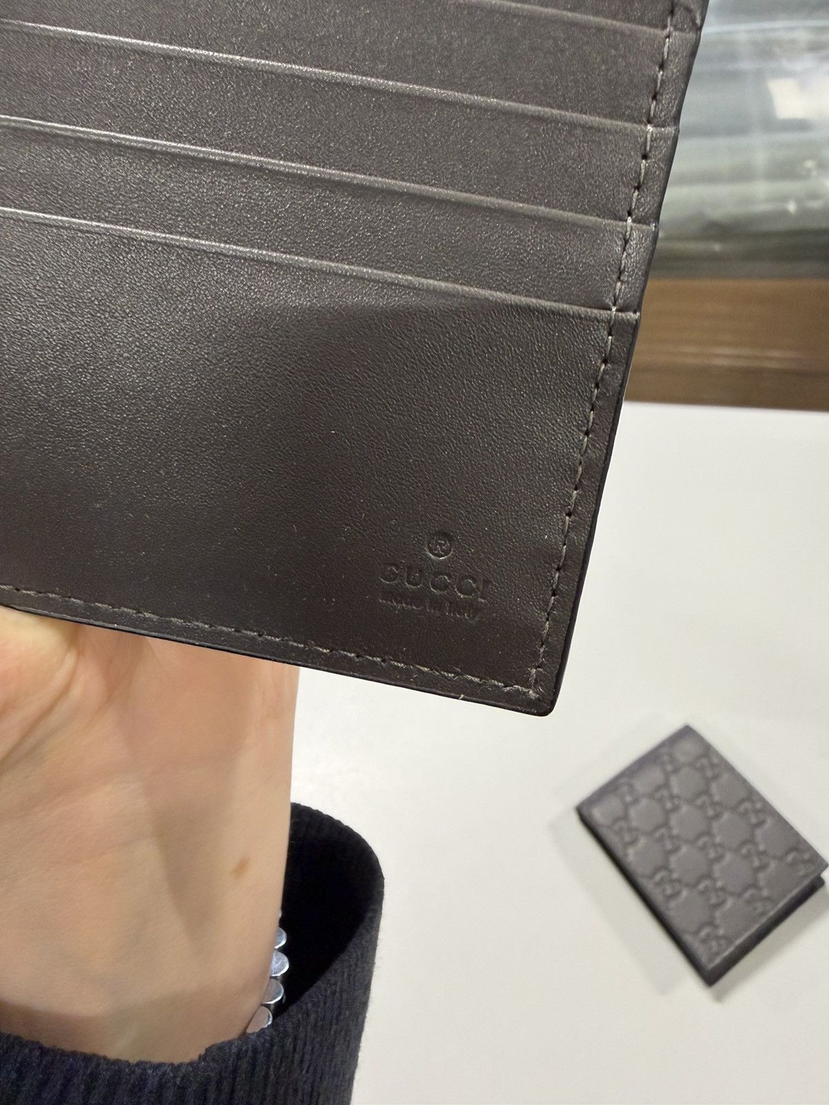 Gucci Gucci GG Leather Wallet NEW 625$ Size ONE SIZE - 6 Thumbnail