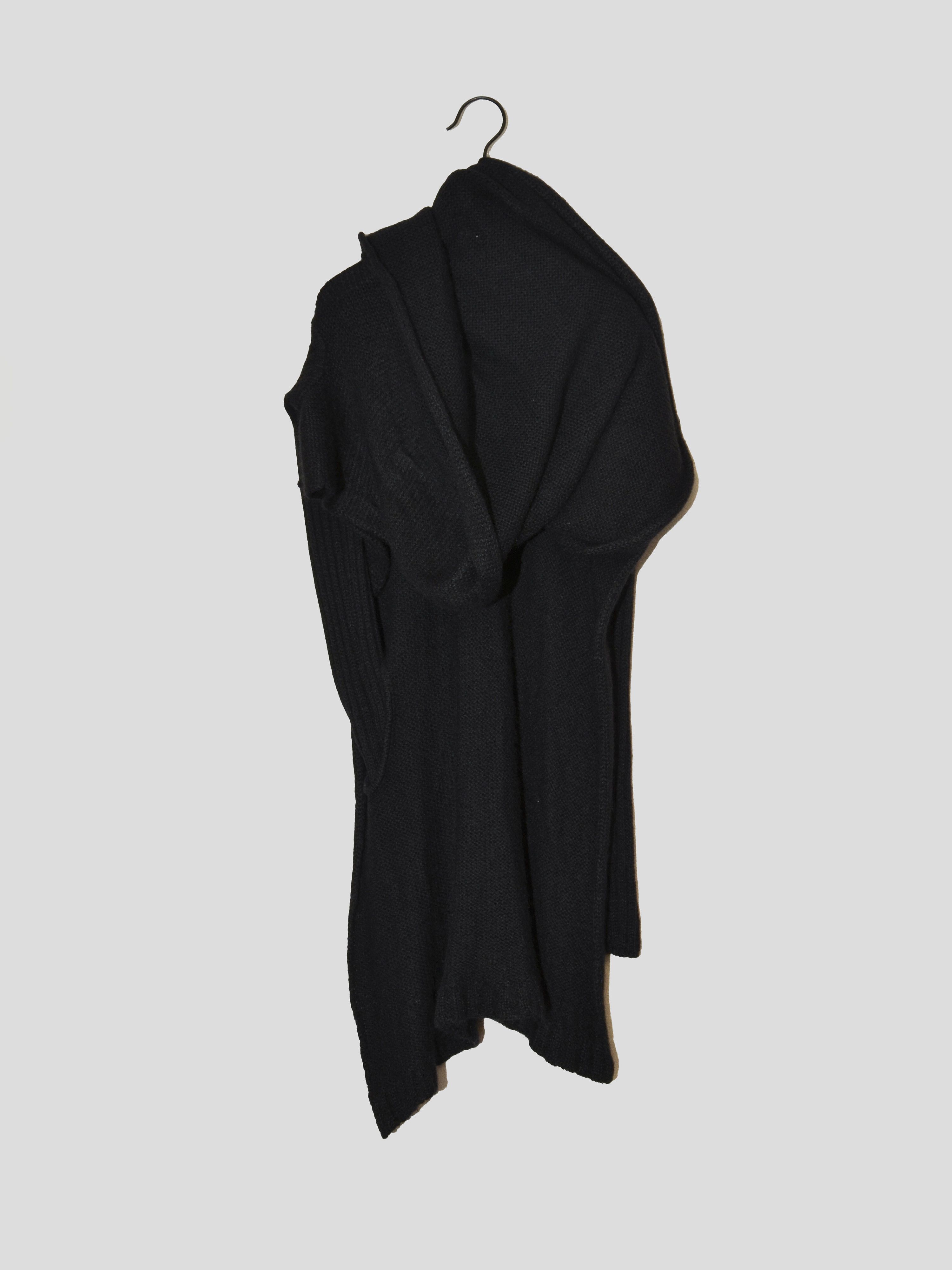 Rick Owens Rick Owens FW04 "Queen" Knitted Cloak Size US M / EU 48-50 / 2 - 3 Thumbnail