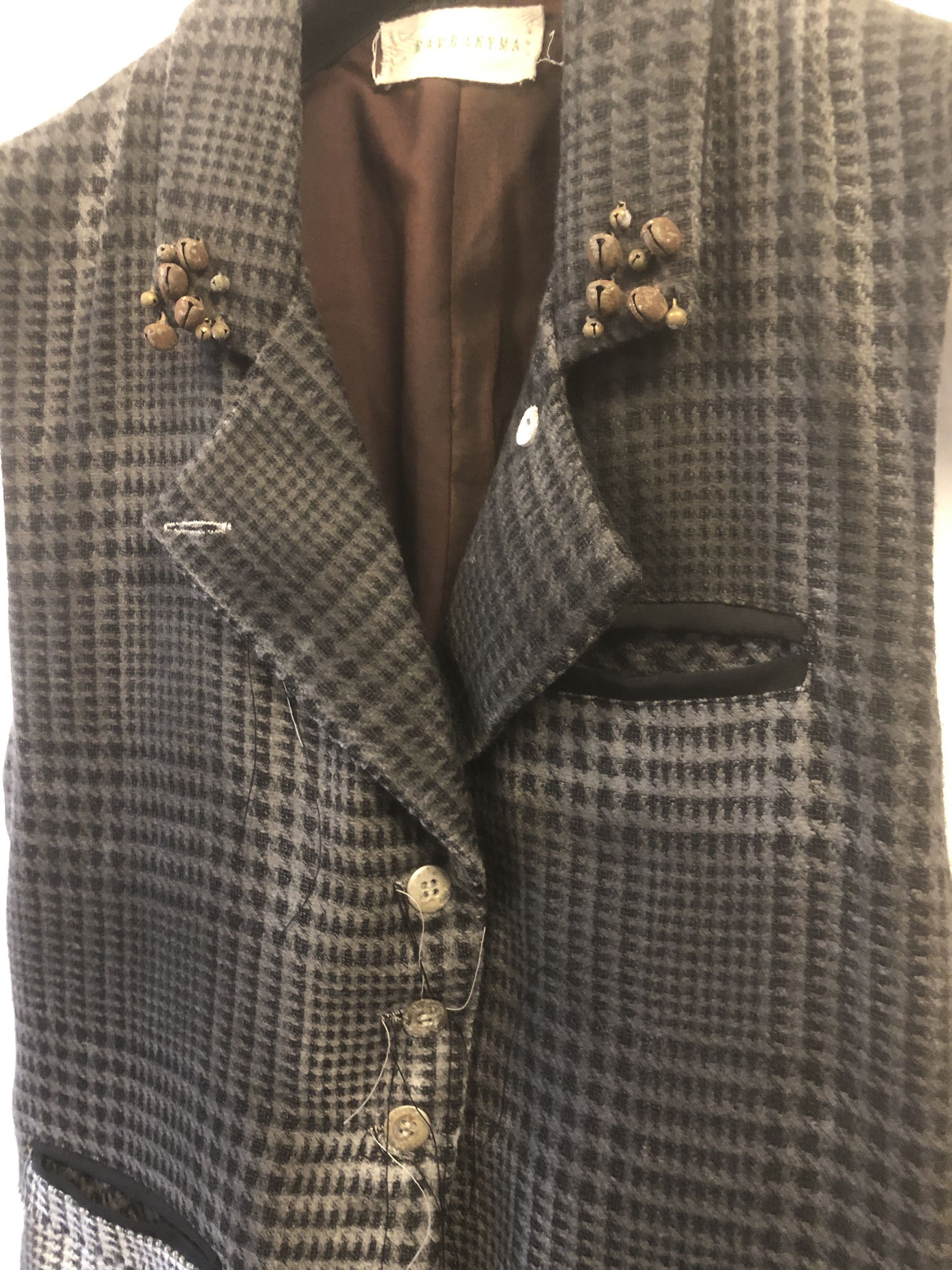Mavranyma MAVRANYMA - pied de poule dyed vest Size M / US 6-8 / IT 42-44 - 12 Thumbnail