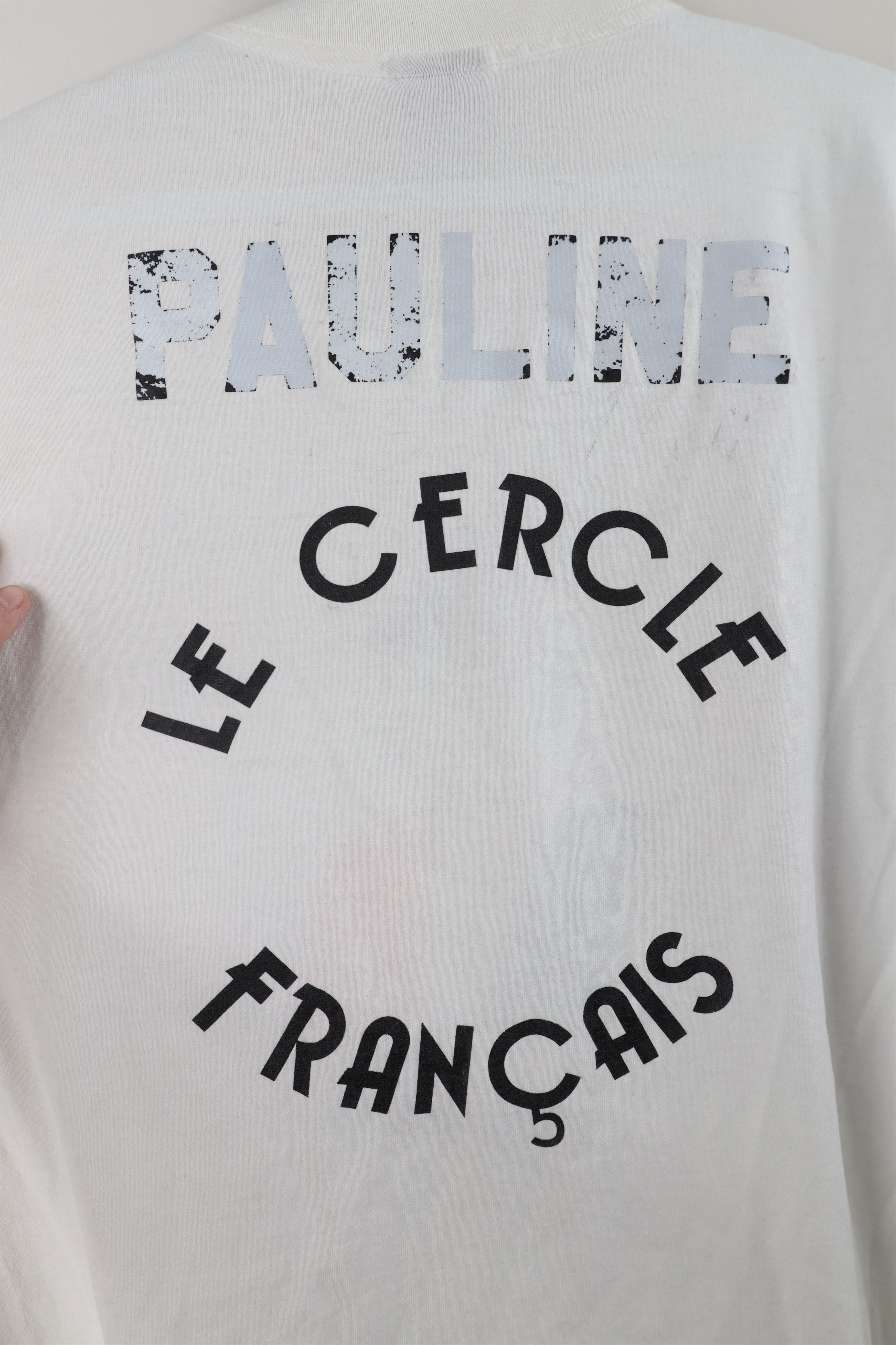 Vintage Vintage 90s Streetwear Francais French Club T-Shirt USA Size US L / EU 52-54 / 3 - 10 Thumbnail