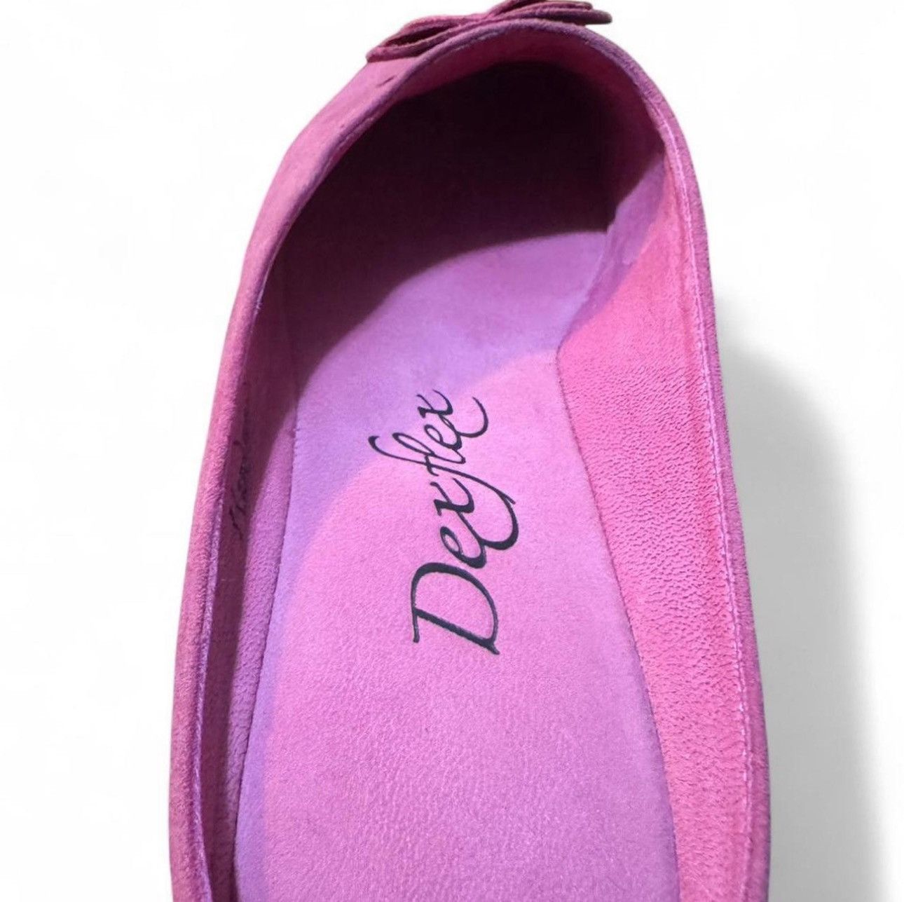 Other dexflex slide flats size 8 pink heart leather womens shoes Size US 8 / IT 38 - 3 Thumbnail