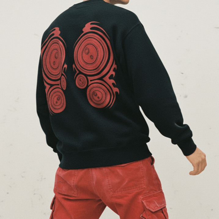 Japanese Brand Vintage BTM Project Made In Japan Sweatshirt Sweater Pull Size US L / EU 52-54 / 3 - 1 Thumbnail