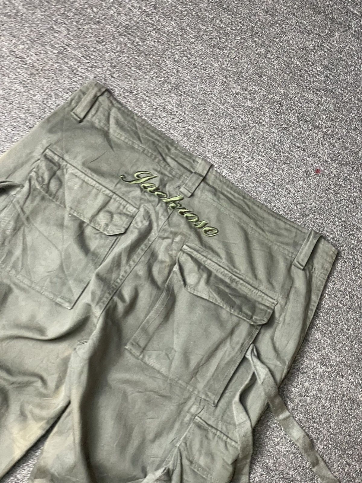 Hysteric Glamour × Japanese Brand × Vintage JACKROSE Japanese Brand Cargo Pants (111) Size US 33 - 12 Thumbnail