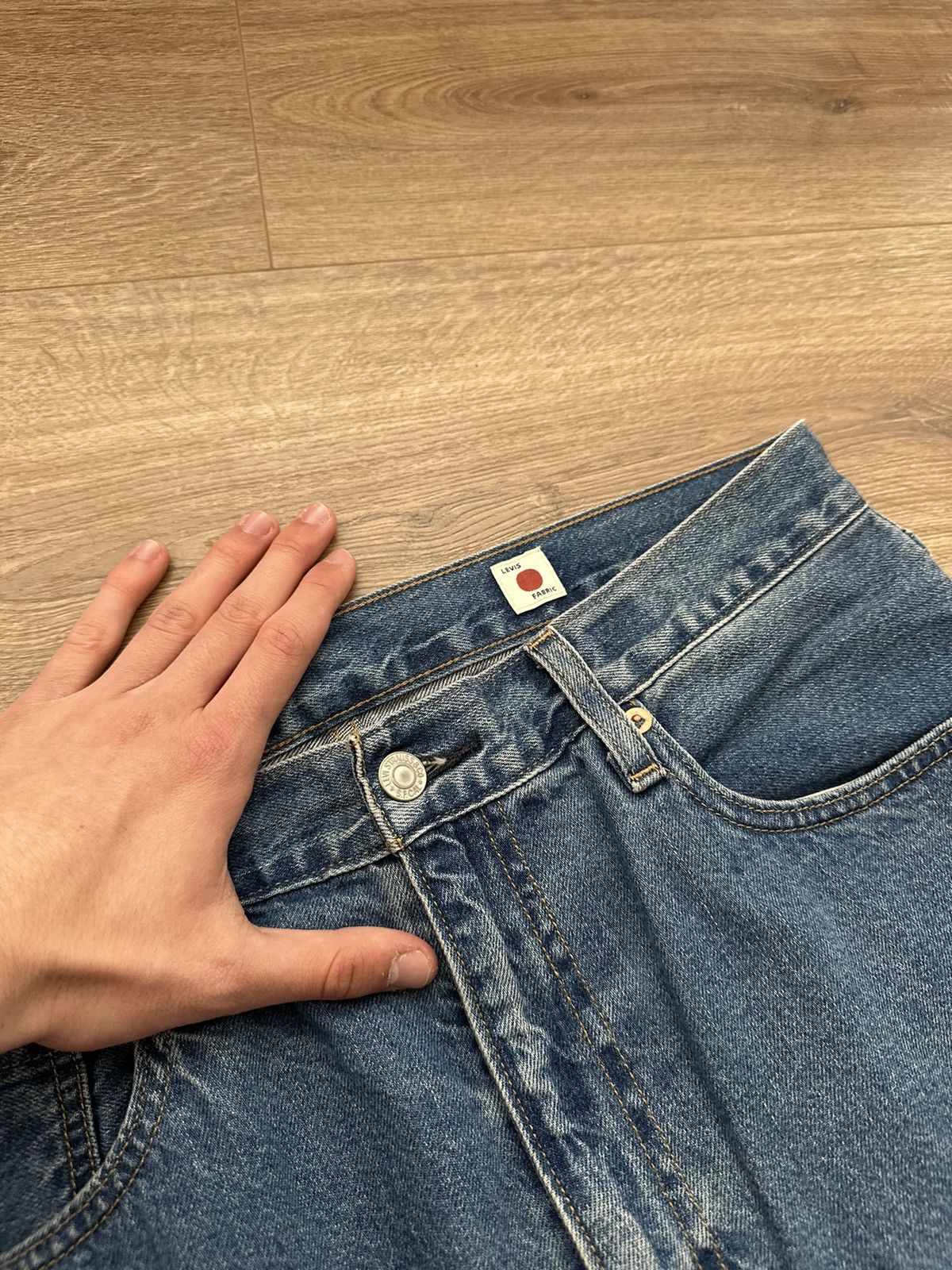 Levi's 🔥LEVIS JAPAN FABRIC SELVEDGE JEANS🔥 Size US 32 / EU 48 - 11 Thumbnail