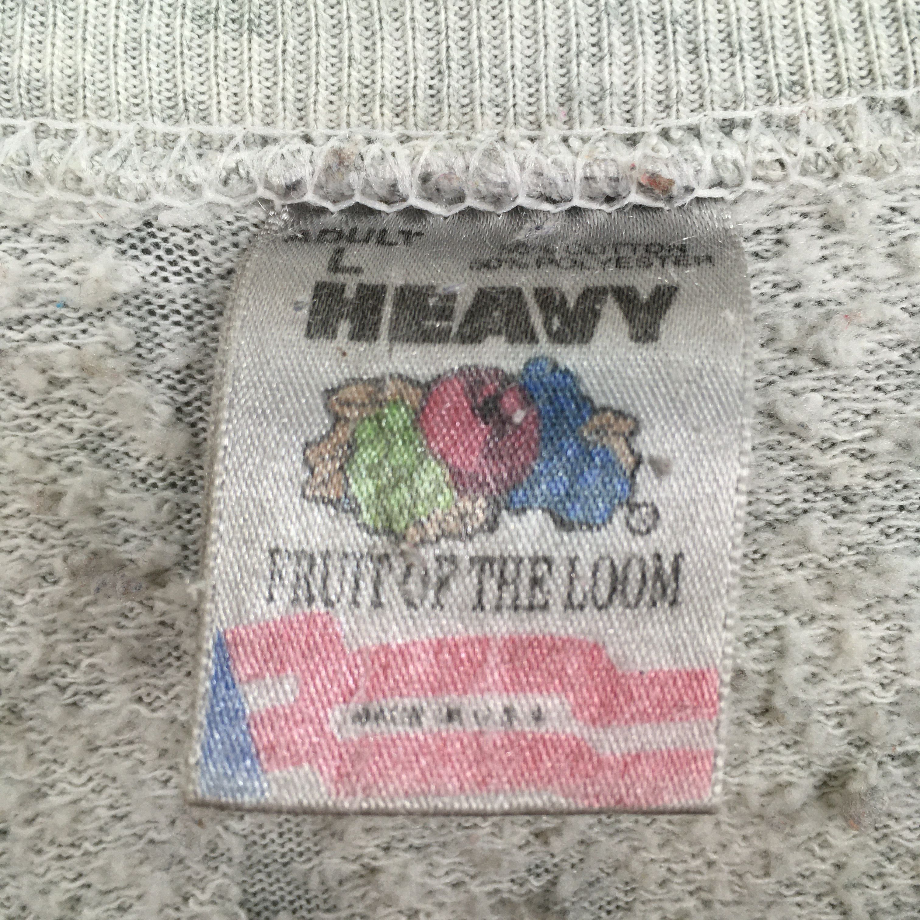 Fruit Of The Loom Vintage Puke and Snot Whip Out Your Magaga Sweatshirt Large Size US L / EU 52-54 / 3 - 3 Thumbnail
