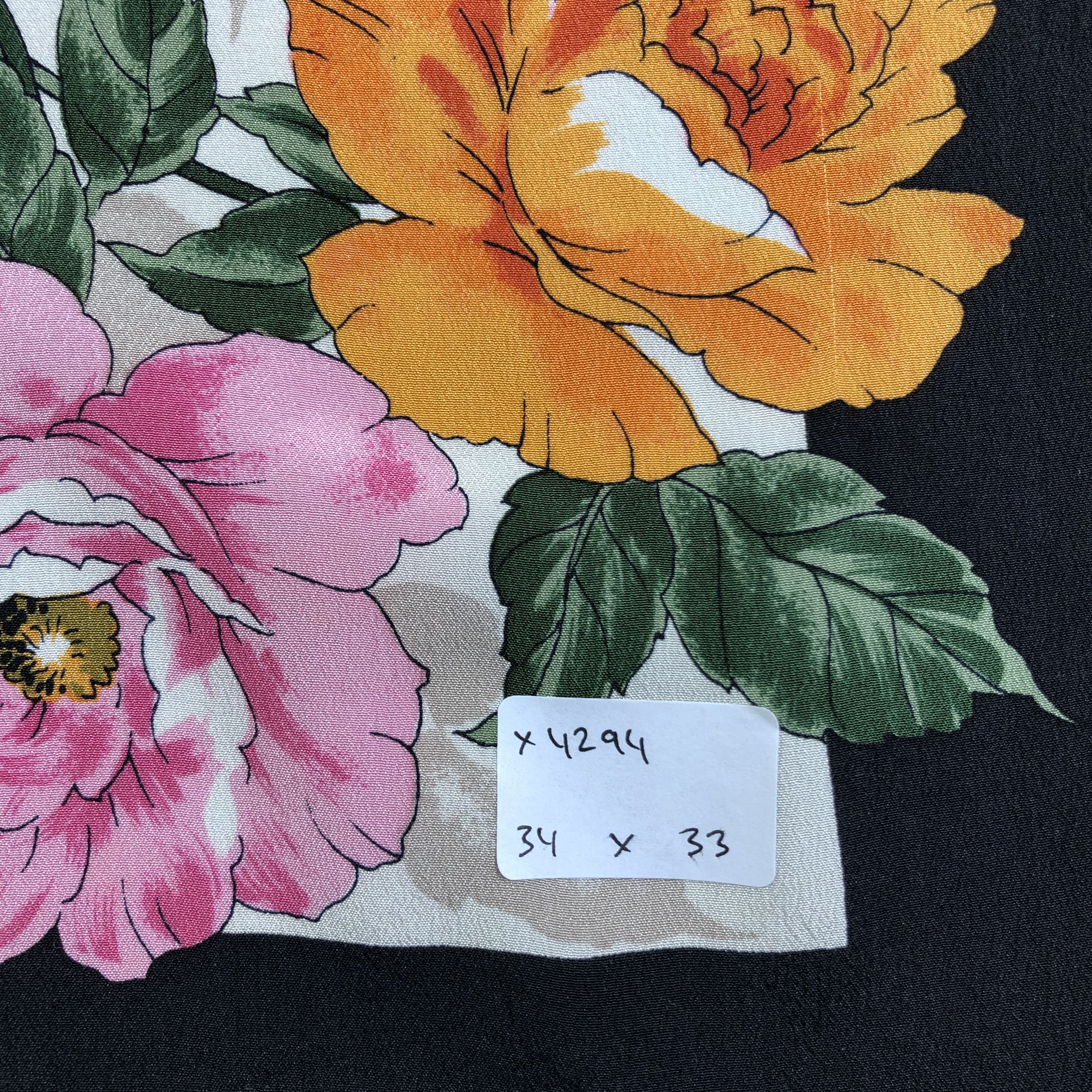 Vintage Vintage Silk Scarf Size ONE SIZE - 5 Thumbnail