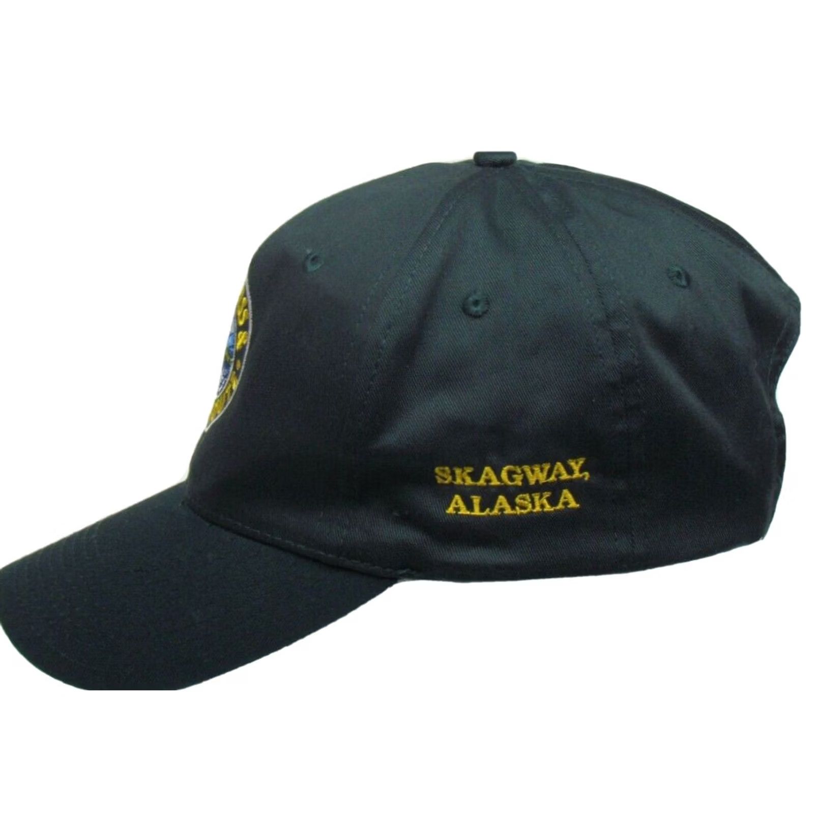 Vintage White Pass & Yukon Route Skagway Alaska Green Snapback Truckers Cap Mens One Size Fits Most Adjustable Railroad Patch Cap Size ONE SIZE - 3 Thumbnail