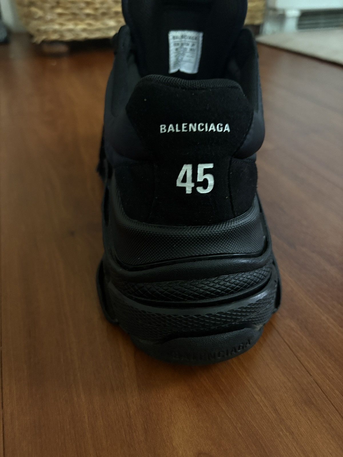 Balenciaga Balenciaga Nylon Triple S sneaker Size US 12 / EU 45 - 8 Thumbnail