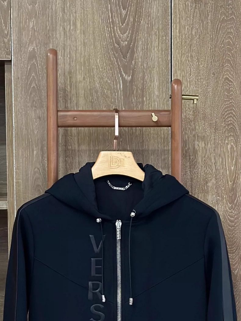 Versace Versace Black casual hoodie jacket Size US XS / EU 42 / 0 - 5 Thumbnail