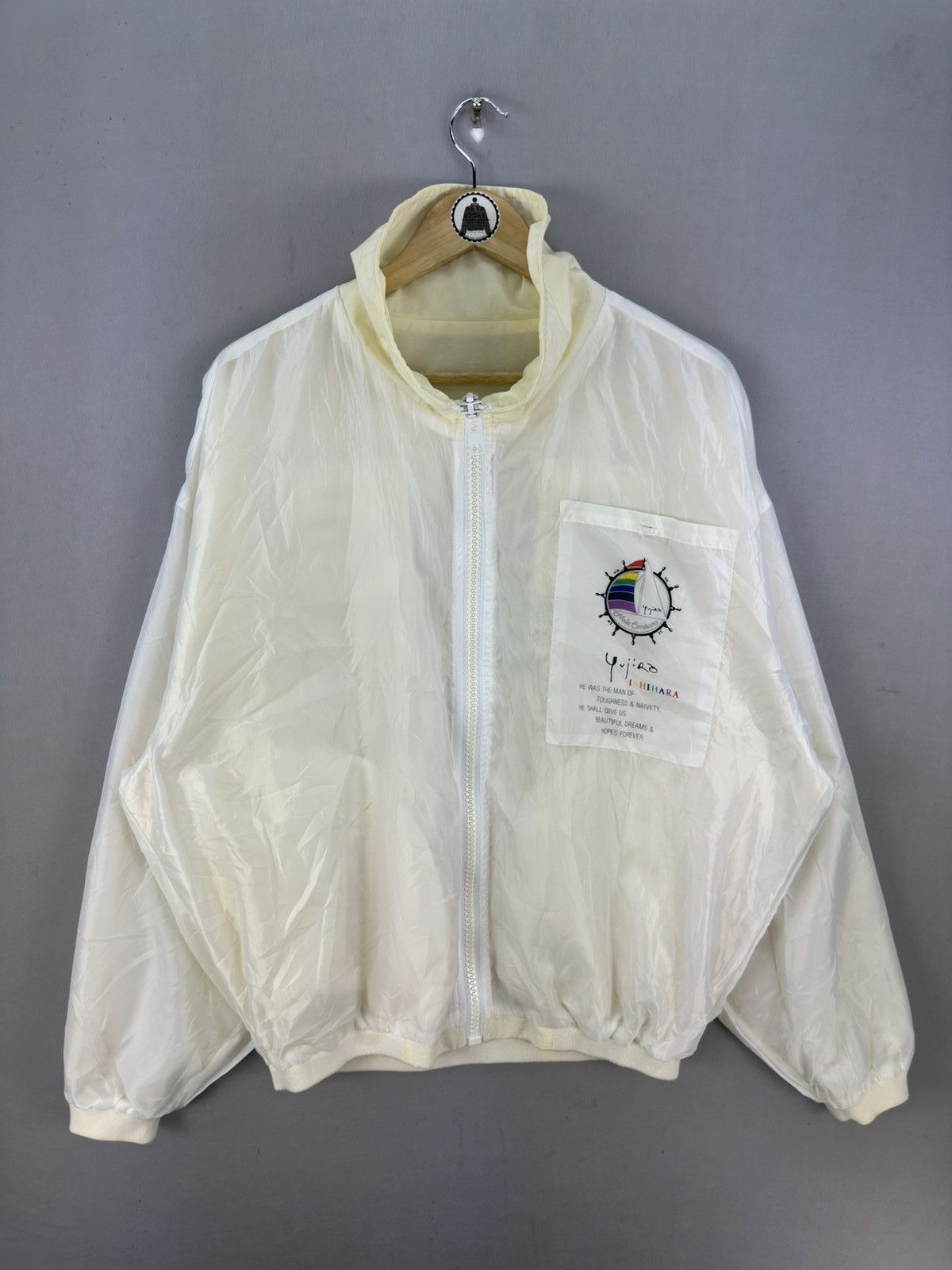 Japanese Brand Yujiro Ishihara Reversible Windbreaker Jacket Size US L / EU 52-54 / 3 - 7 Thumbnail