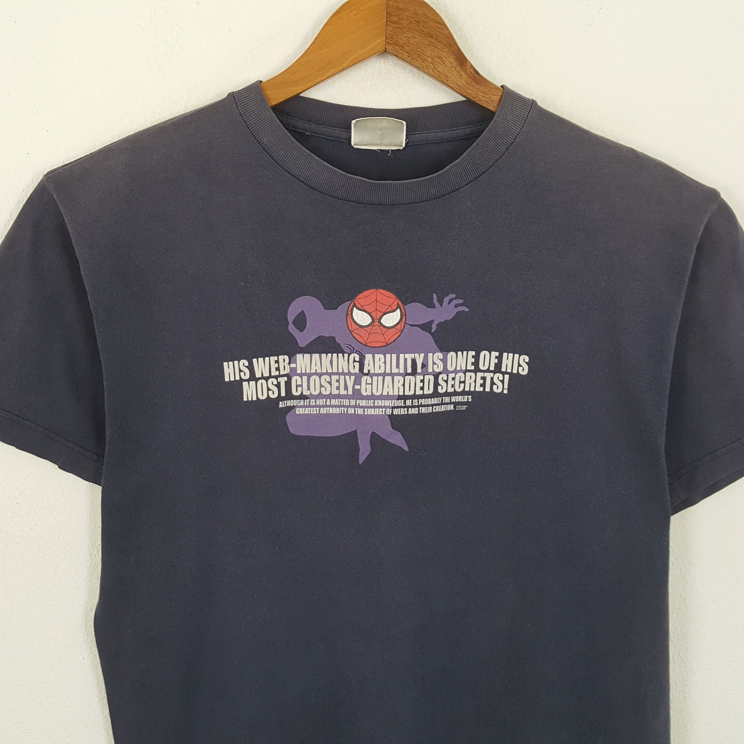 Marvel Comics × Universal Studios × Vintage Vintage SPIDER MAN MARVEL American Comic Movie T-Shirts Size US L / EU 52-54 / 3 - 2 Thumbnail