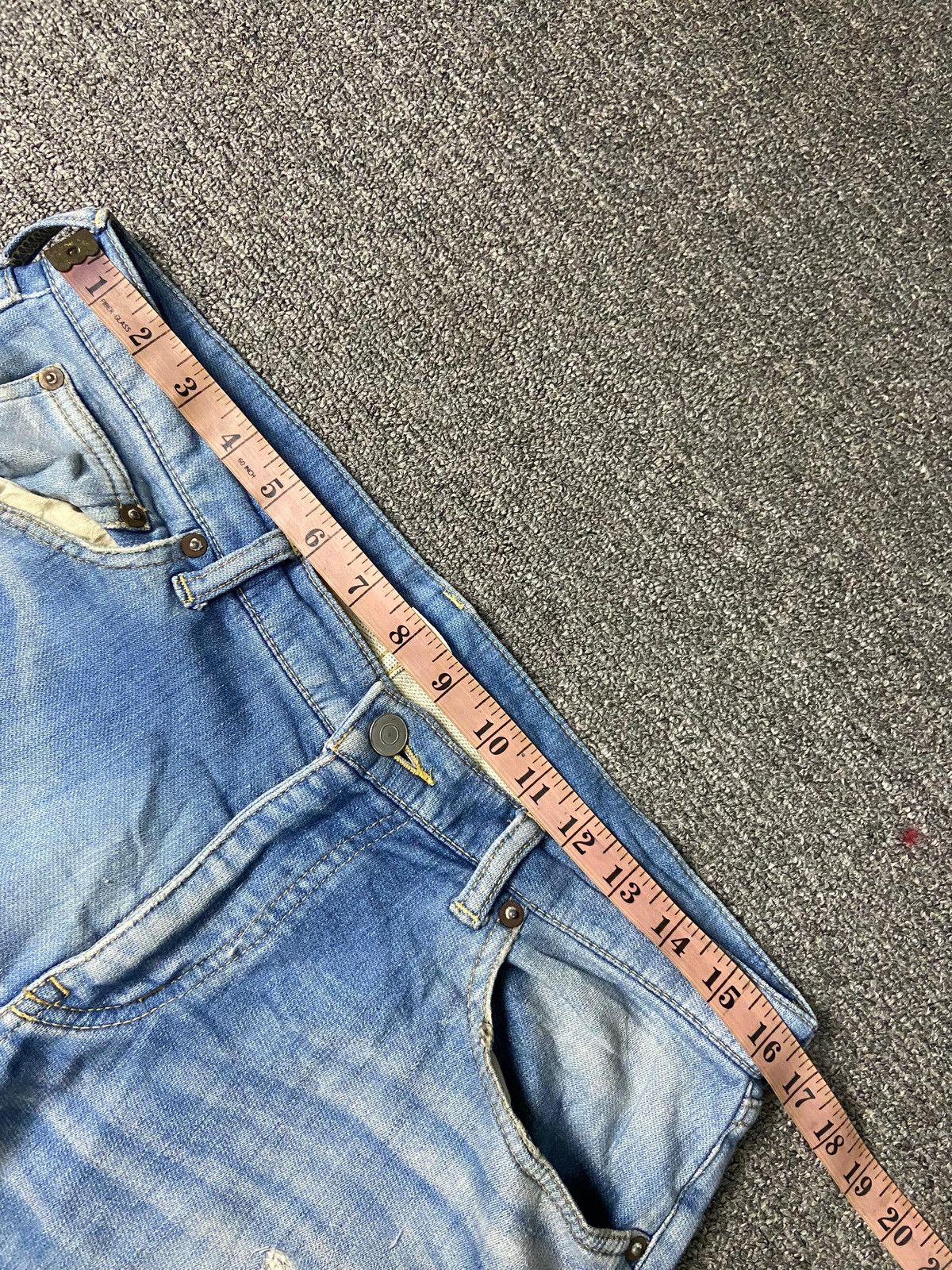 Japanese Brand × Ron Herman × Vintage Ron Herman California 1975 Distressed Denim Jeans (131) Size US 33 - 8 Thumbnail