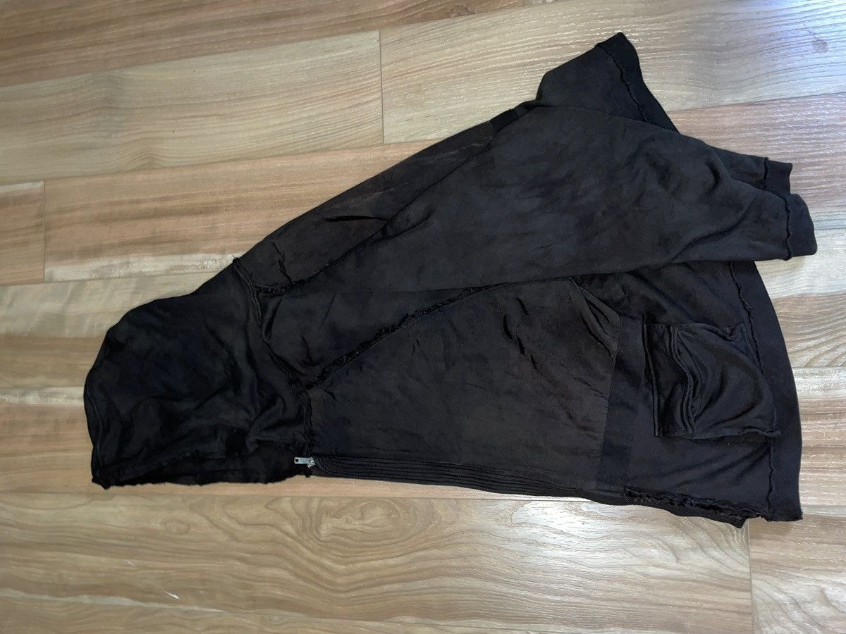 Haider Ackermann HAIDER ACKERMANN Patch Pocket Hoodie Khaki — DYED BLACK Size US L / EU 52-54 / 3 - 3 Thumbnail
