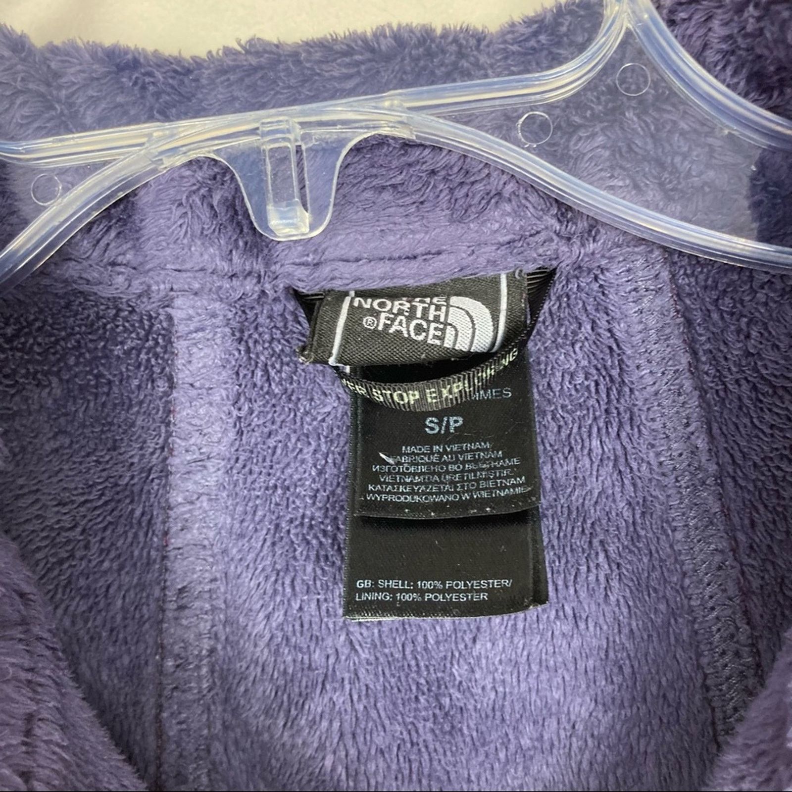 The North Face The North Face Pink Full Zip Fuzzy Fleece Interior Jacket S Size S / US 4 / IT 40 - 4 Thumbnail