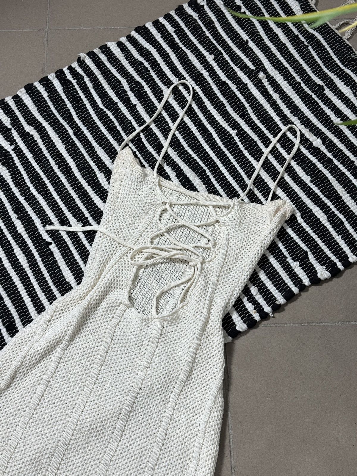 Other VINTAGE MESH KNITTED MAXI DRESS Size S / US 4 / IT 40 - 8 Thumbnail