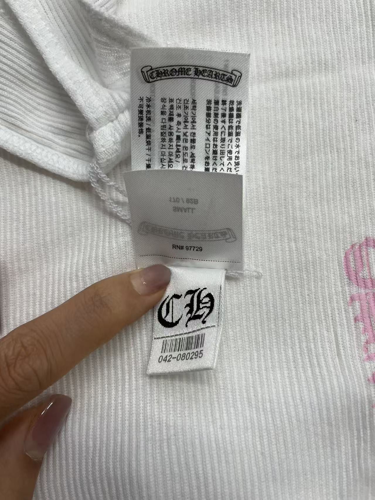 Chrome Hearts Chrome Hearts White T-Bar Script Logo Tank Top Size S / US 4 / IT 40 - 11 Thumbnail