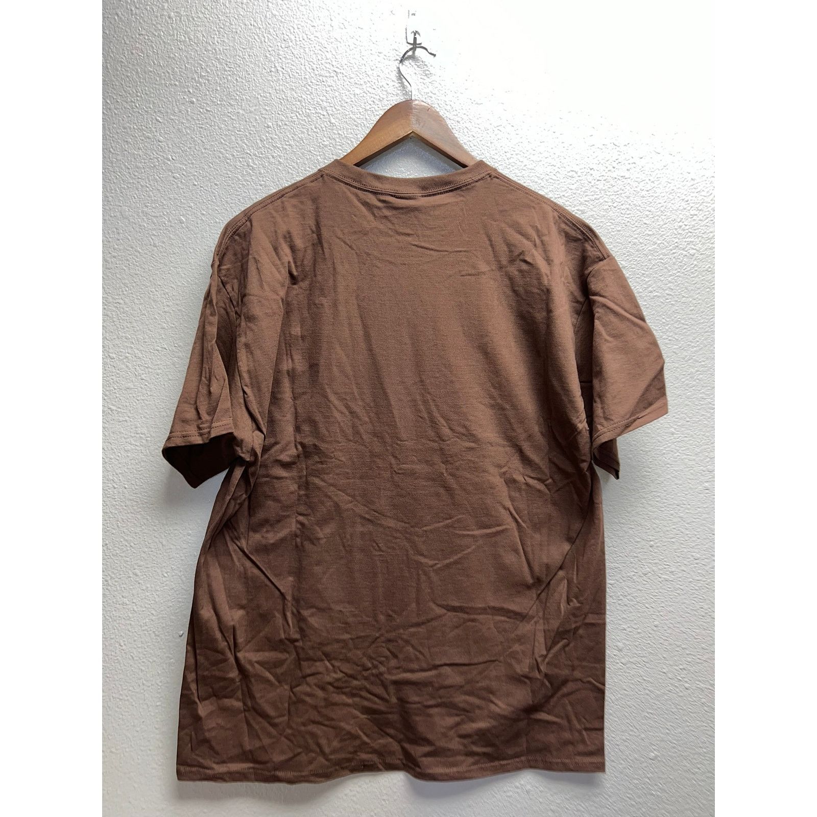Fruit Of The Loom Wyoming Lottery Shirt Wyolotto Cowboy Draw Brown Tee FOTL XL Size US XL / EU 56 / 4 - 5 Thumbnail