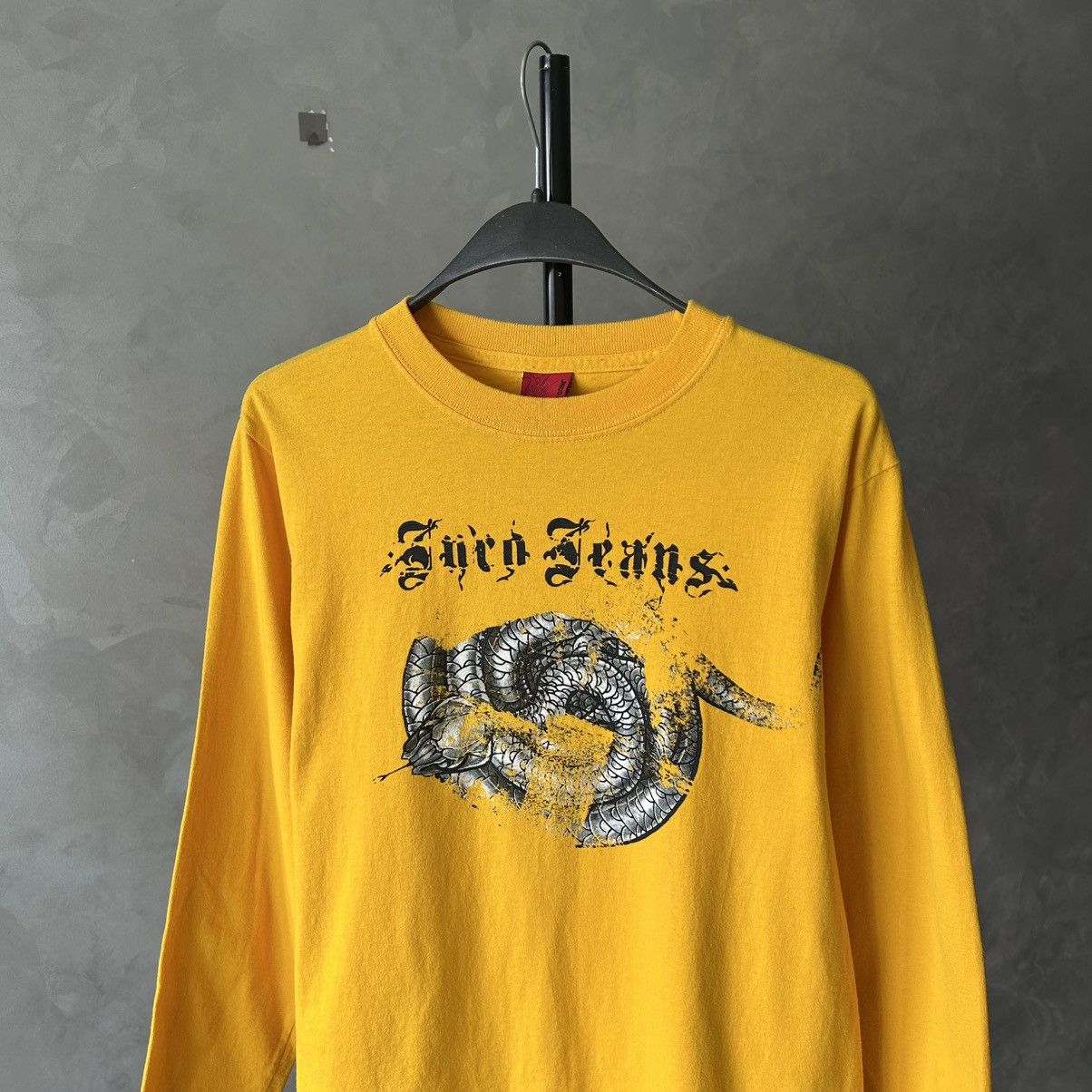 JNCO Vintage Y2K JNCO Snake Logo Longsleeve T Shirt Size US S / EU 44-46 / 1 - 2 Thumbnail
