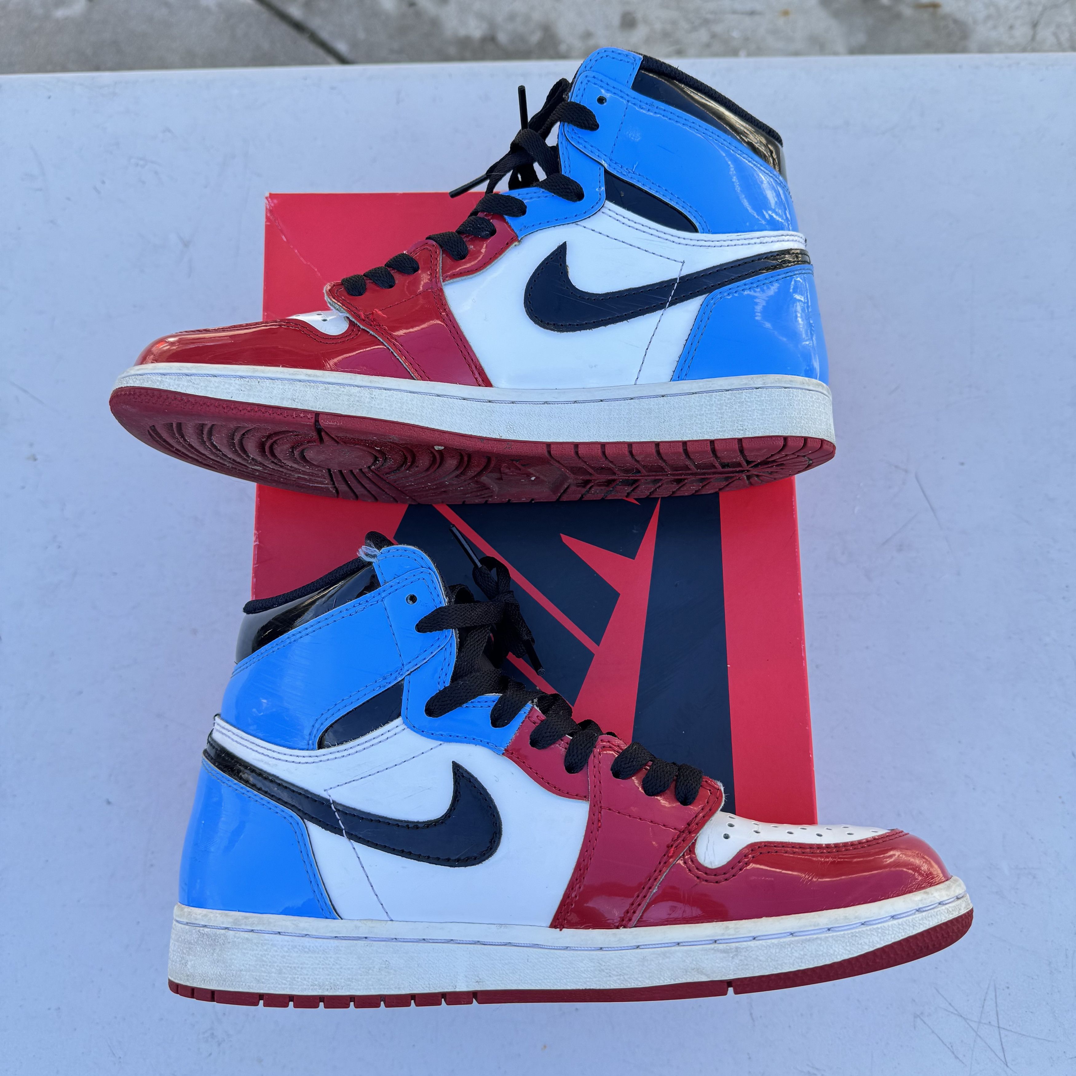 Jordan Brand Air Jordan 1 Retro High OG Fearless Size US 8.5 / EU 41-42 - 2 Thumbnail