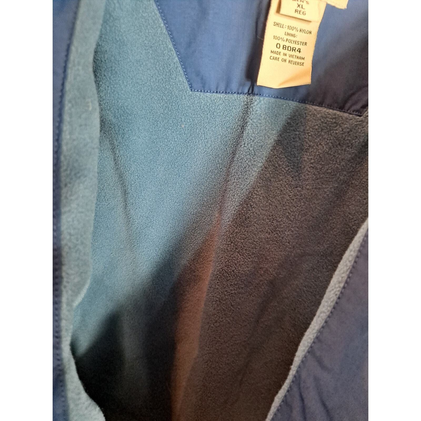 L.L. Bean L.L. Bean Men's Blue Full Zip Polartec Outdoor Hiking Ski Fl Size US XL / EU 56 / 4 - 6 Thumbnail