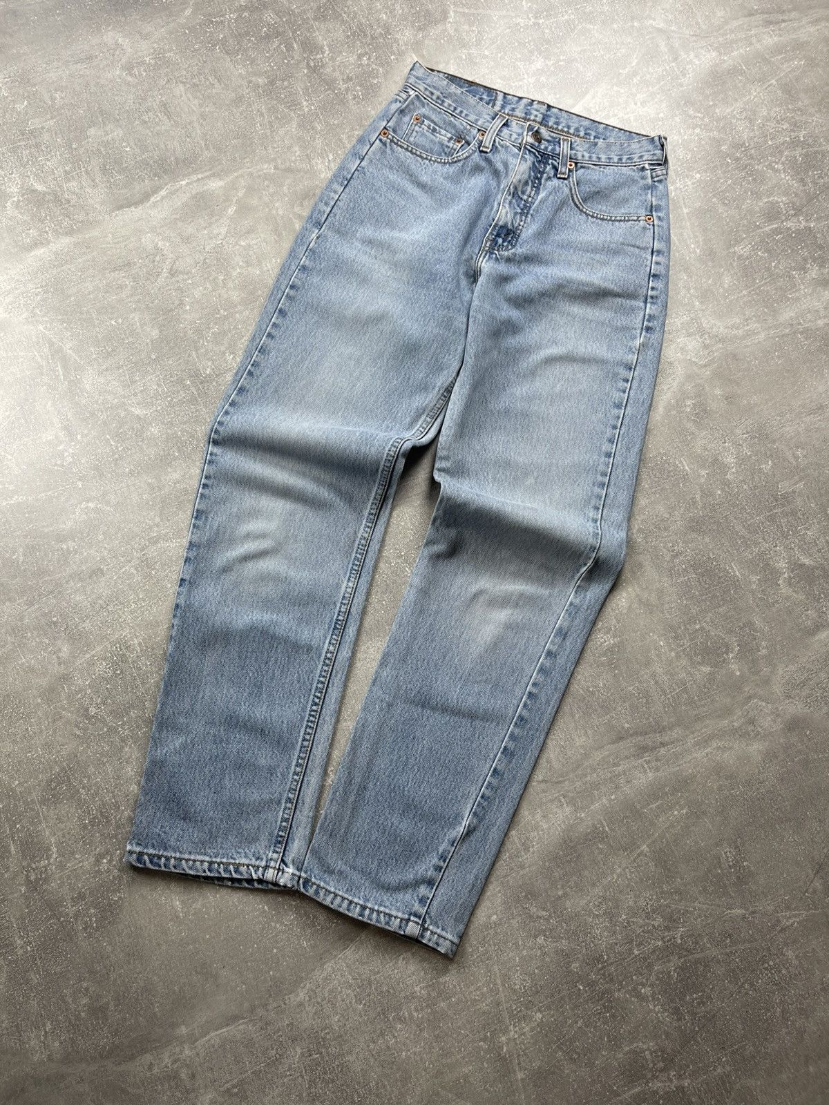 Levi's Vintage Levi’s 882 Orange Tab Light Blue Denim Jeans USA Size US 29 - 8 Thumbnail