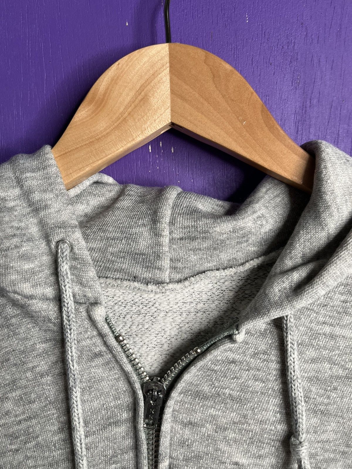 Vintage Vintage 70s/80s essential blank zip up hoodie Size US M / EU 48-50 / 2 - 4 Thumbnail