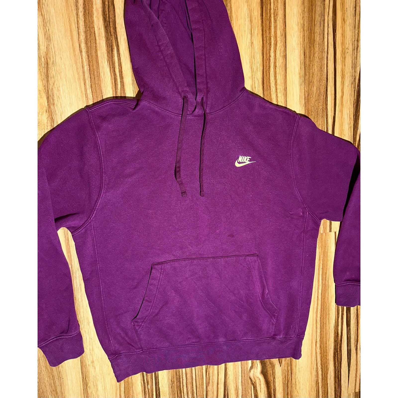 Nike Nike burgundy Hoodie Size Large Size L / US 10 / IT 46 - 3 Thumbnail