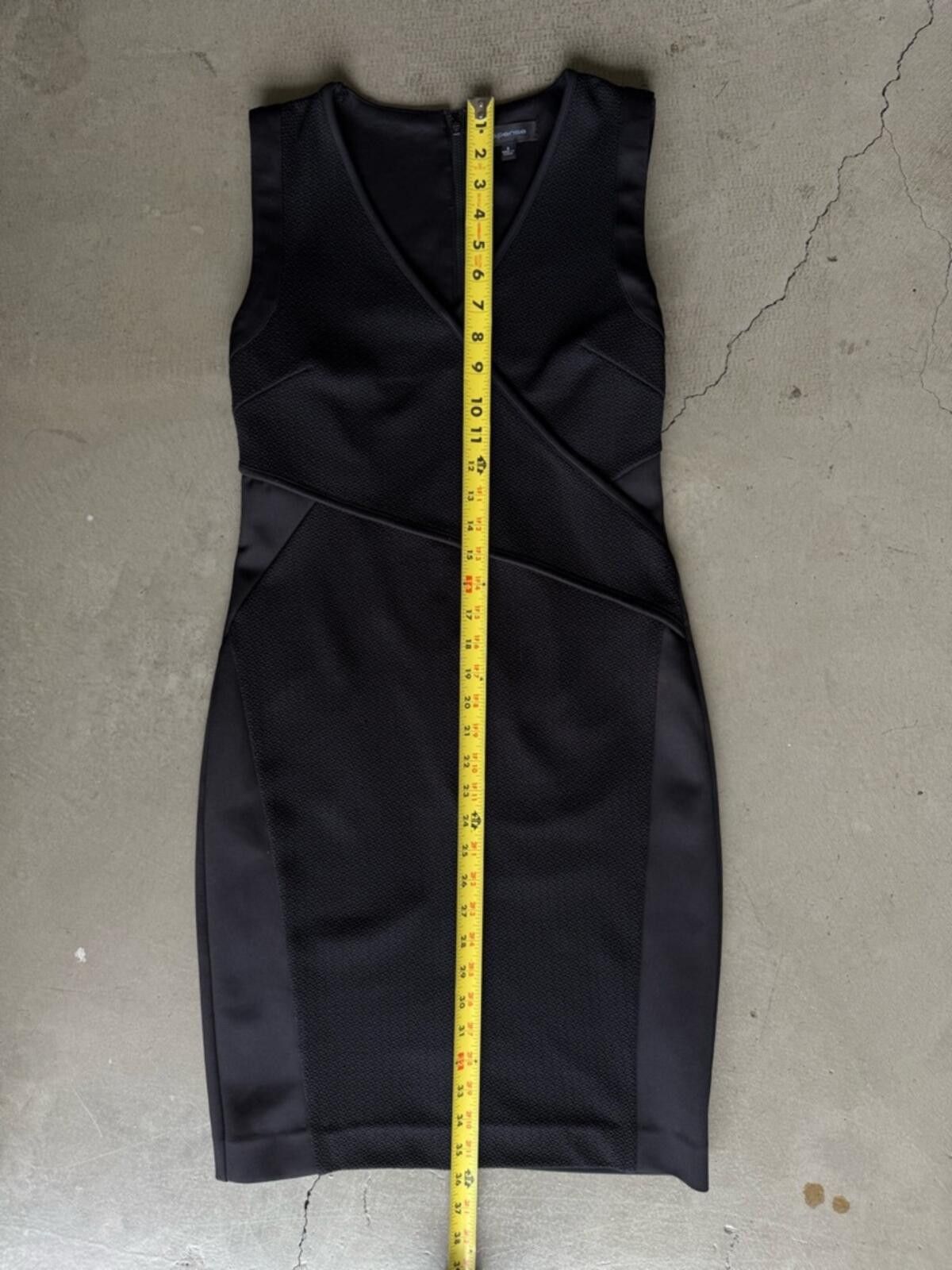 Marks & Spencer Spense / Sleeveless Wrap Detail Dress / Black Size S / US 4 / IT 40 - 3 Thumbnail