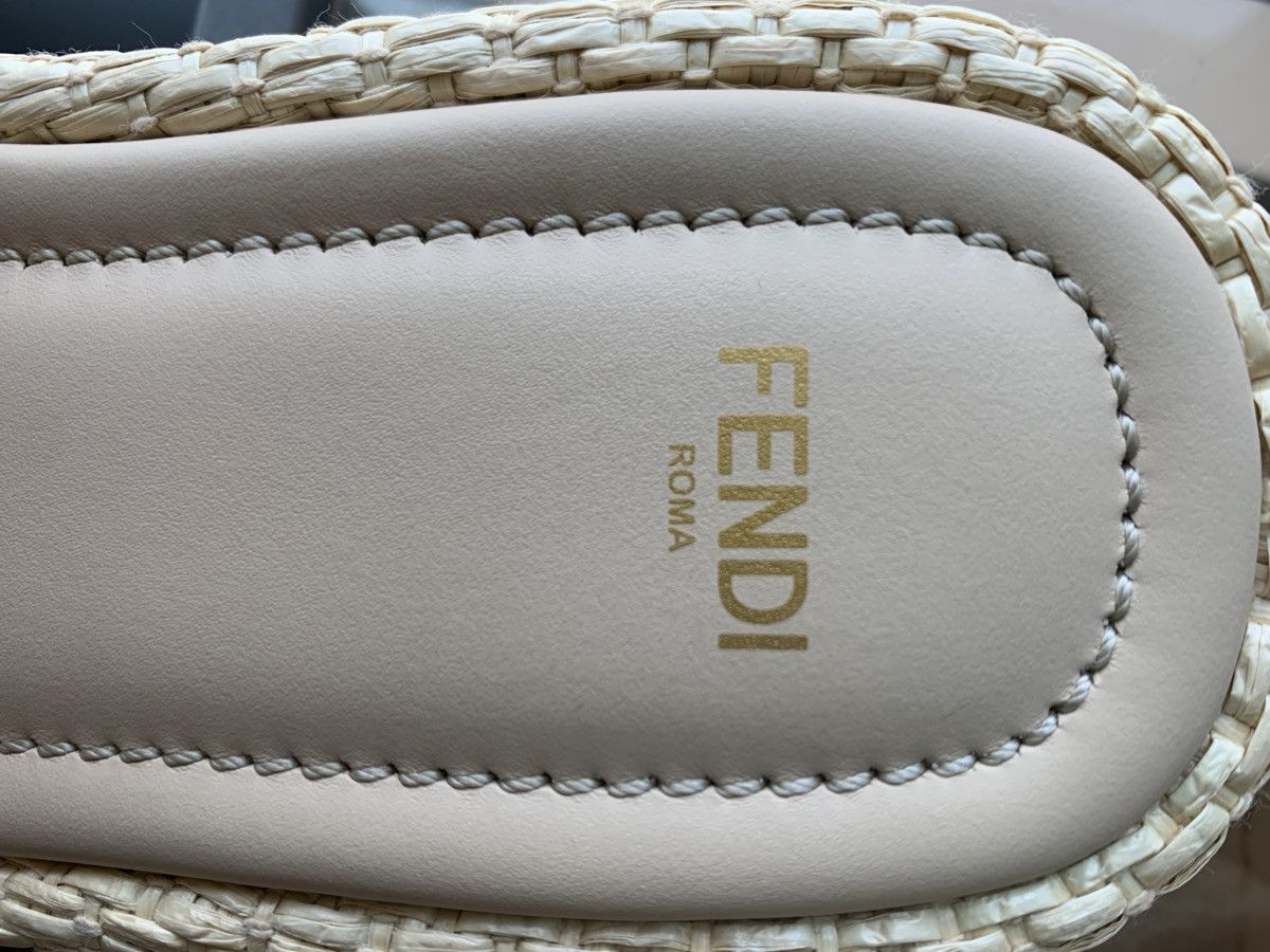 Fendi Fendi Sunshine Platform Wedge Sandal Size US 7.5 / IT 37.5 - 3 Thumbnail