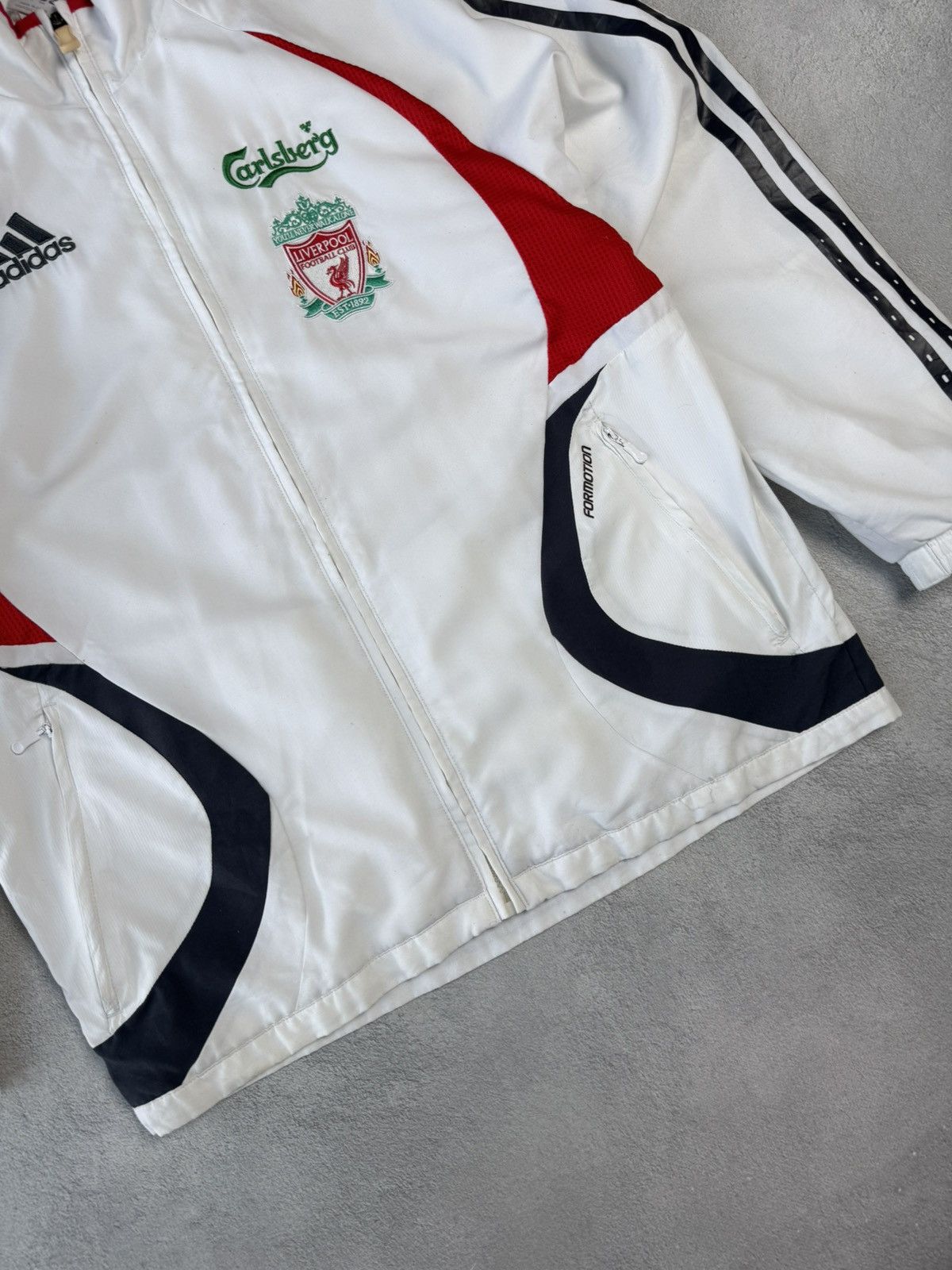 Adidas Liverpool 2006 2008 Football Soccer Track Jacket Adidas Size US XS / EU 42 / 0 - 4 Thumbnail