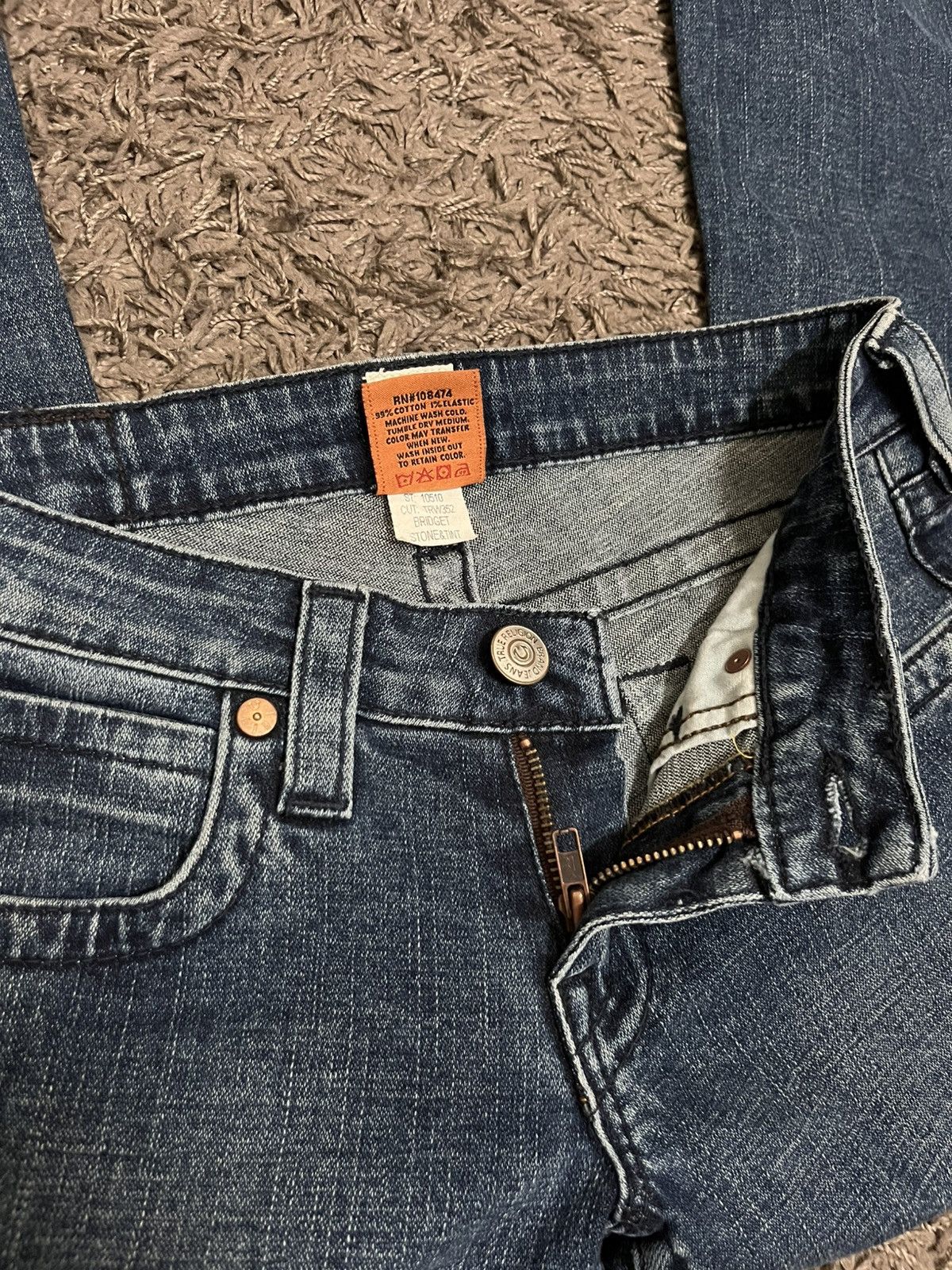 True Religion 1990s True religion bridget stone &tint flared #F2 Size 28" / US 6 / IT 42 - 8 Thumbnail