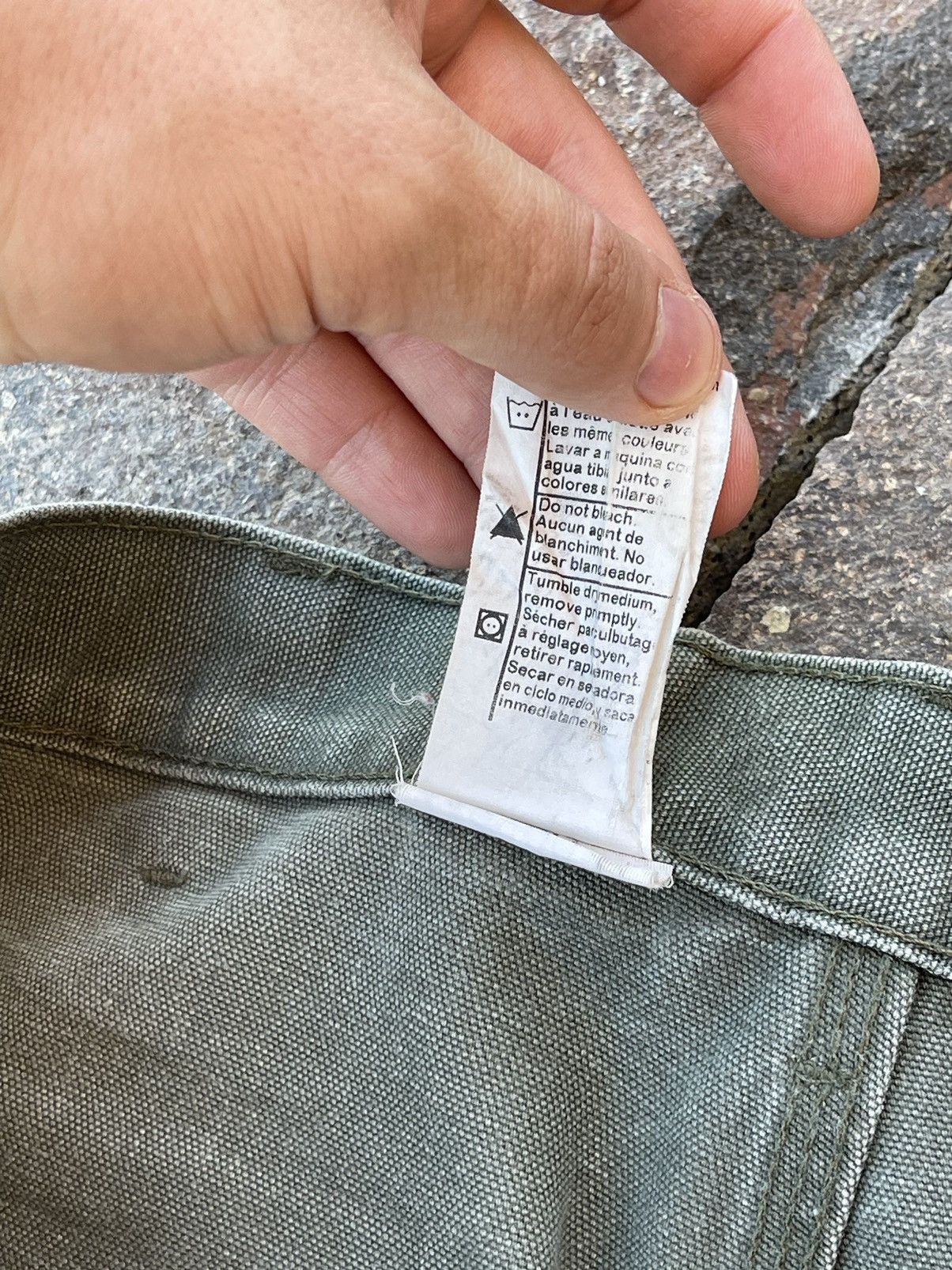 Carhartt 90’s Vintage Carhartt double knee cargo khaki pants Size US 33 - 16 Thumbnail