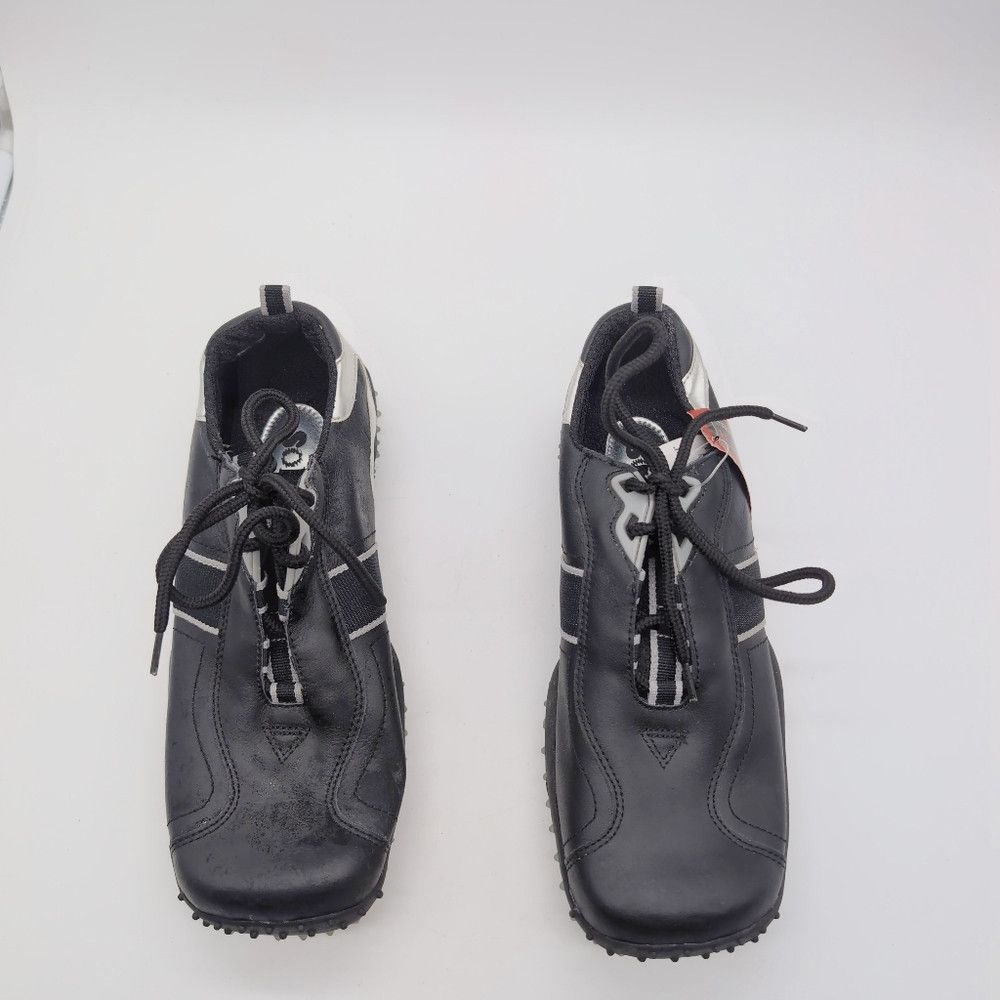 Other Soho Men's Black and Silver Athletic Shoes Spike Soles Sz 9 Size US 9.5 / EU 42-43 - 3 Thumbnail