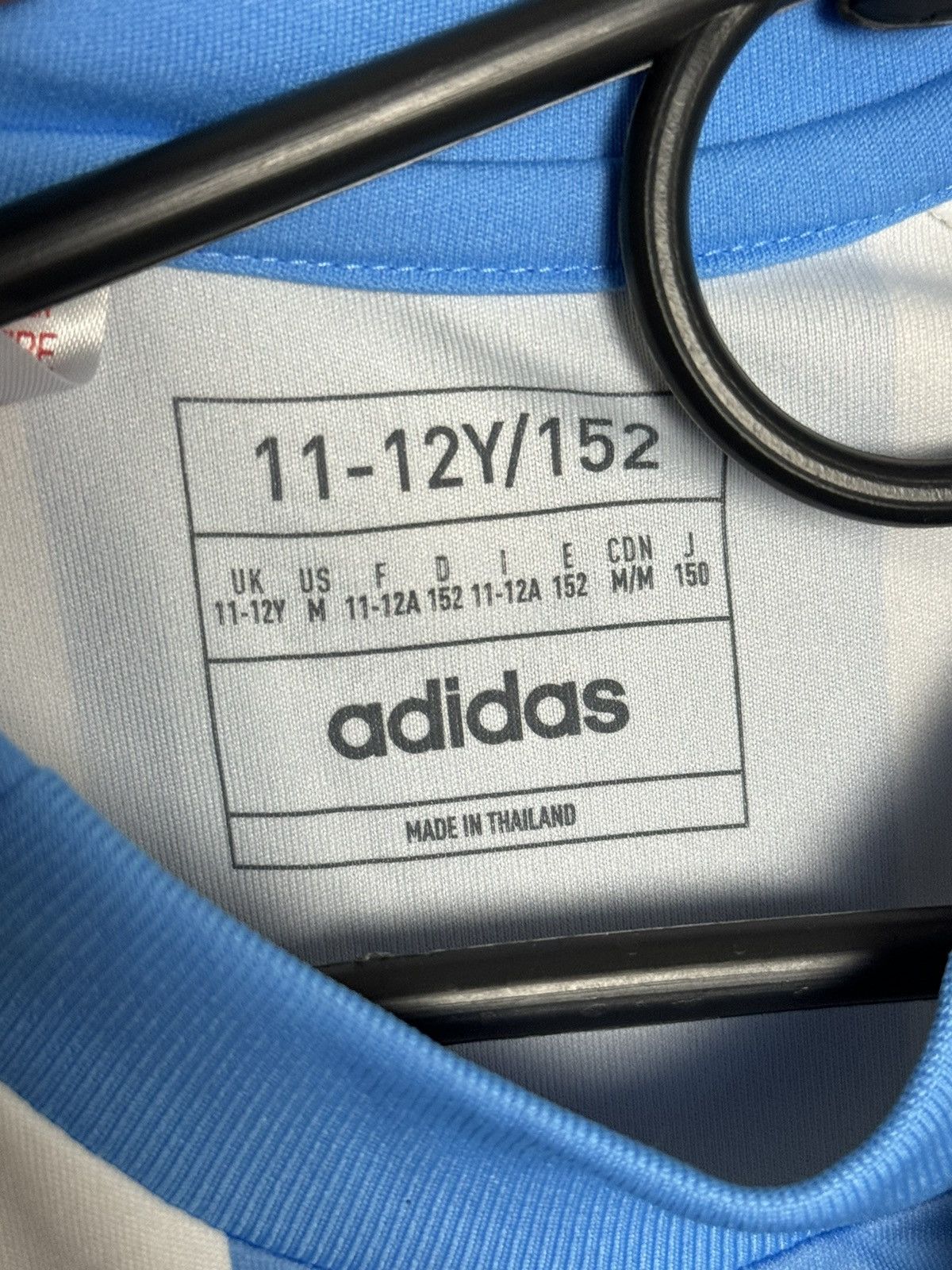 Adidas KIDS New Argentina National Team 2024 Home Football Jersey Size US XS / EU 42 / 0 - 8 Thumbnail