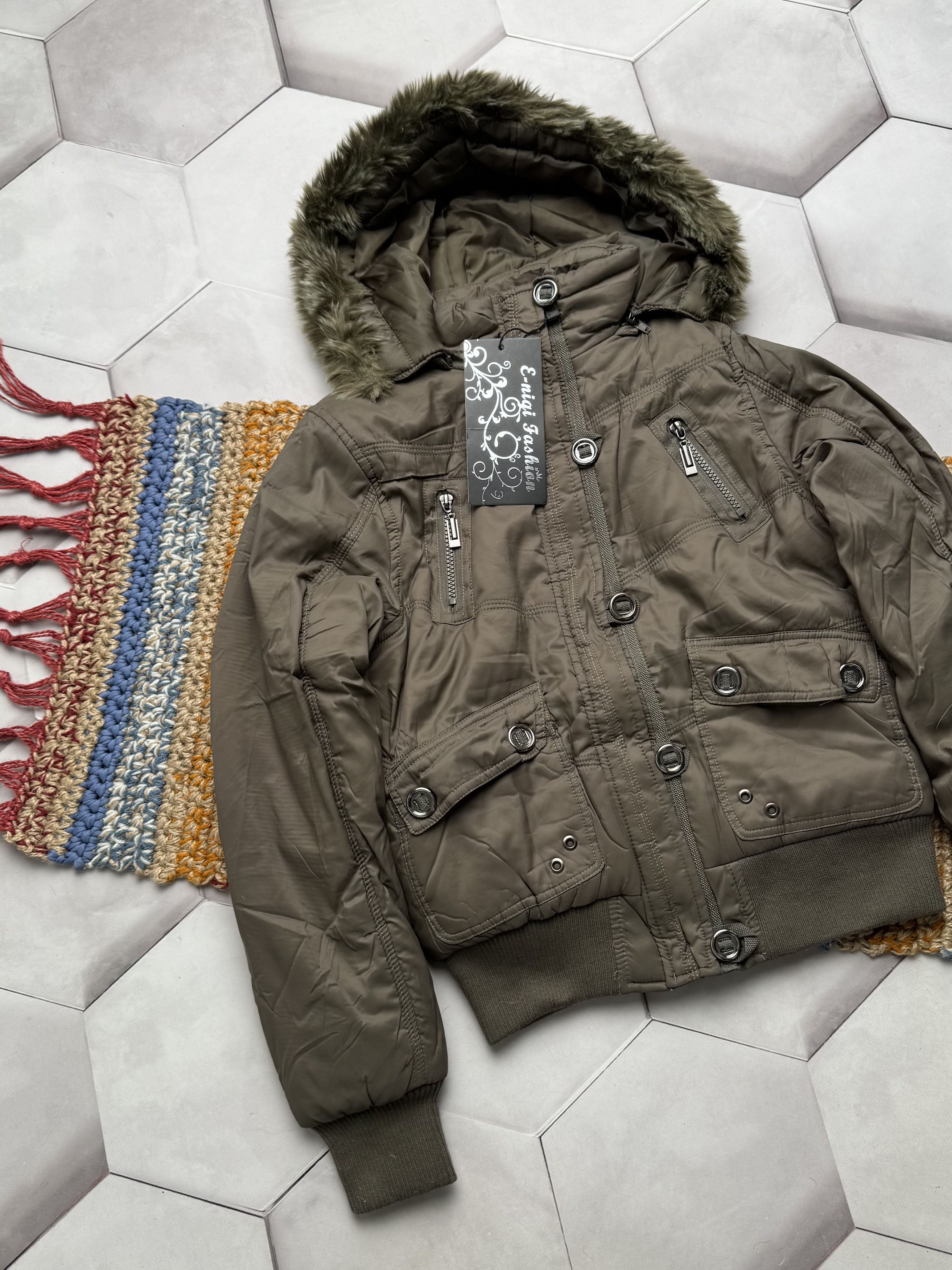 Japanese Brand Vintage Cropped Jacket (E4) Size XS / US 0-2 / IT 36-38 - 2 Thumbnail