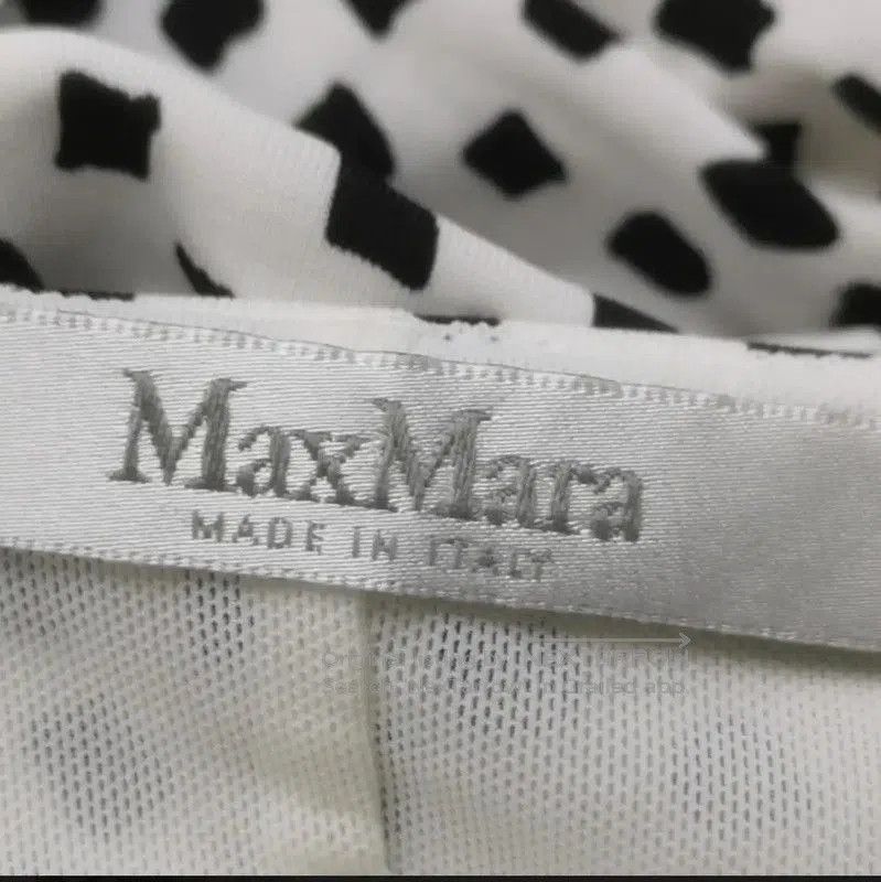 Max Mara MaxMara Multi-Color V-Neck Dress for Women . Size L / US 10 / IT 46 - 3 Thumbnail