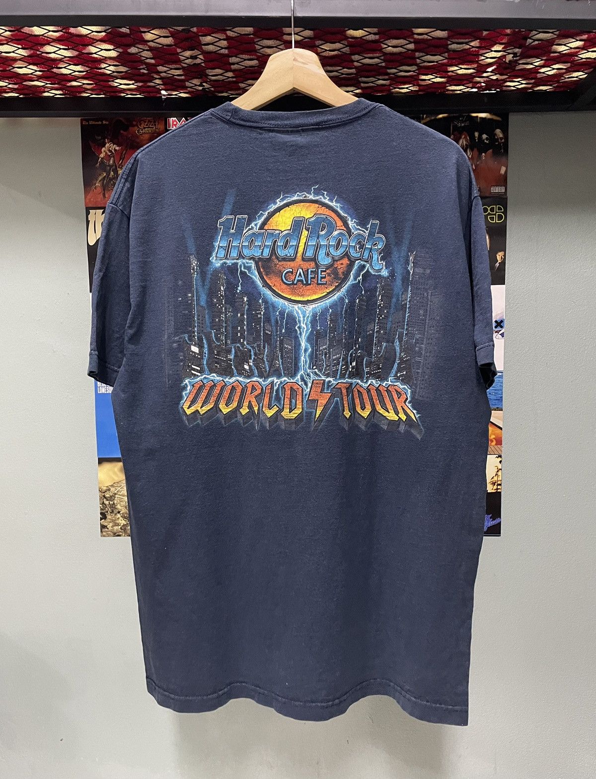 Hard Rock Cafe × Vintage Vintage HRC World Tour Orlando Tee Size US L / EU 52-54 / 3 - 3 Thumbnail